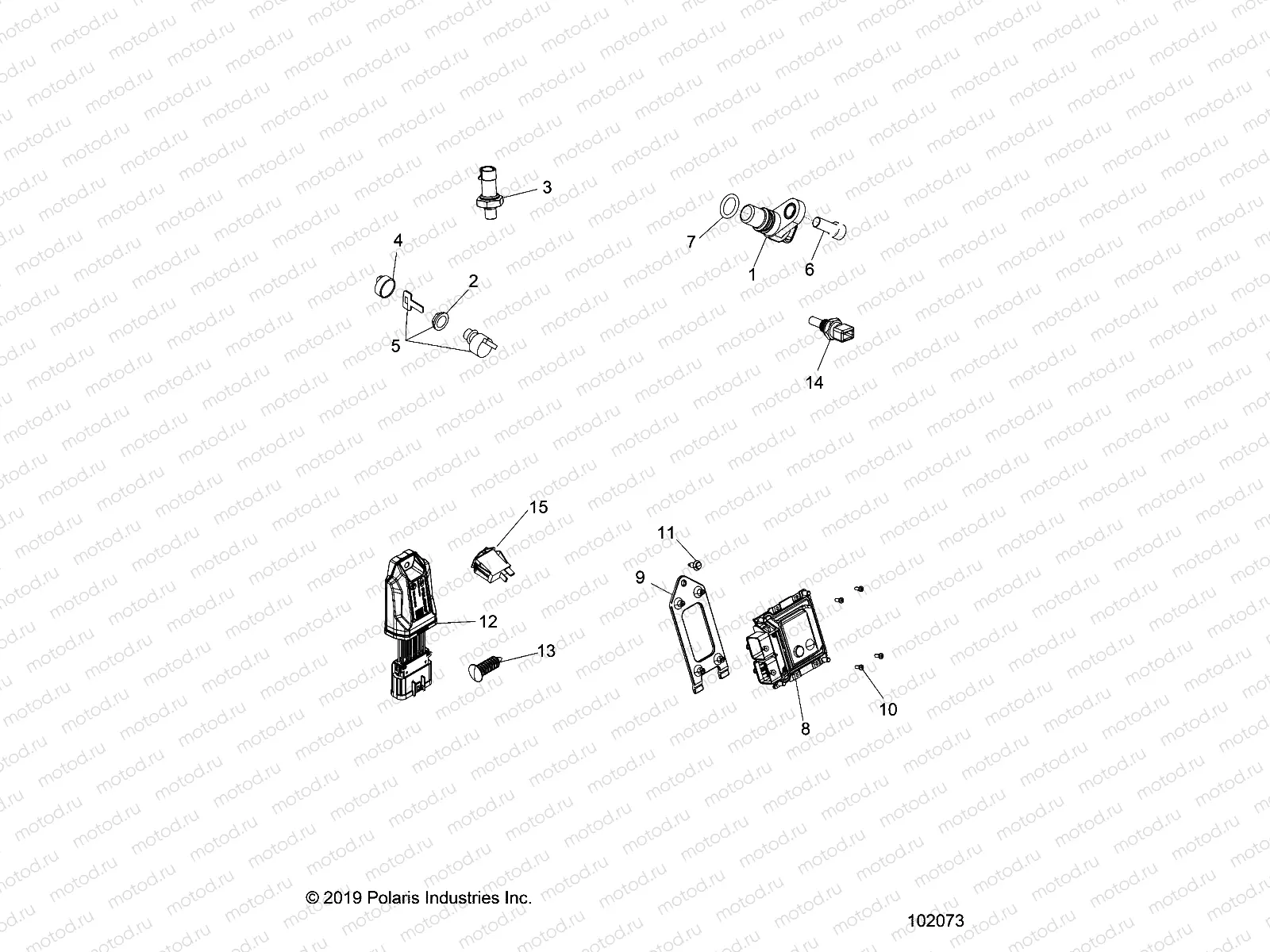 ELECTRICAL | ELECTRICAL, SWITCHES, SENSORS and ECL - A20S6E57F1/FL (102073)