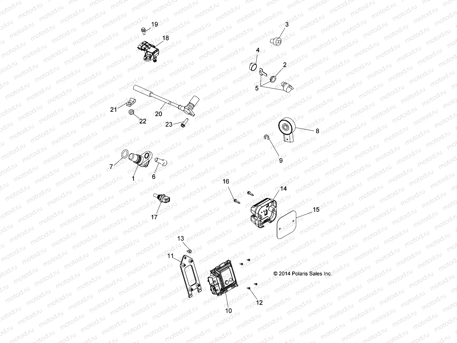 ELECTRICAL | ELECTRICAL, SWITCHES, SENSORS and ECM - A15SEE57HJ/HA (49ATVELECT15570MD)