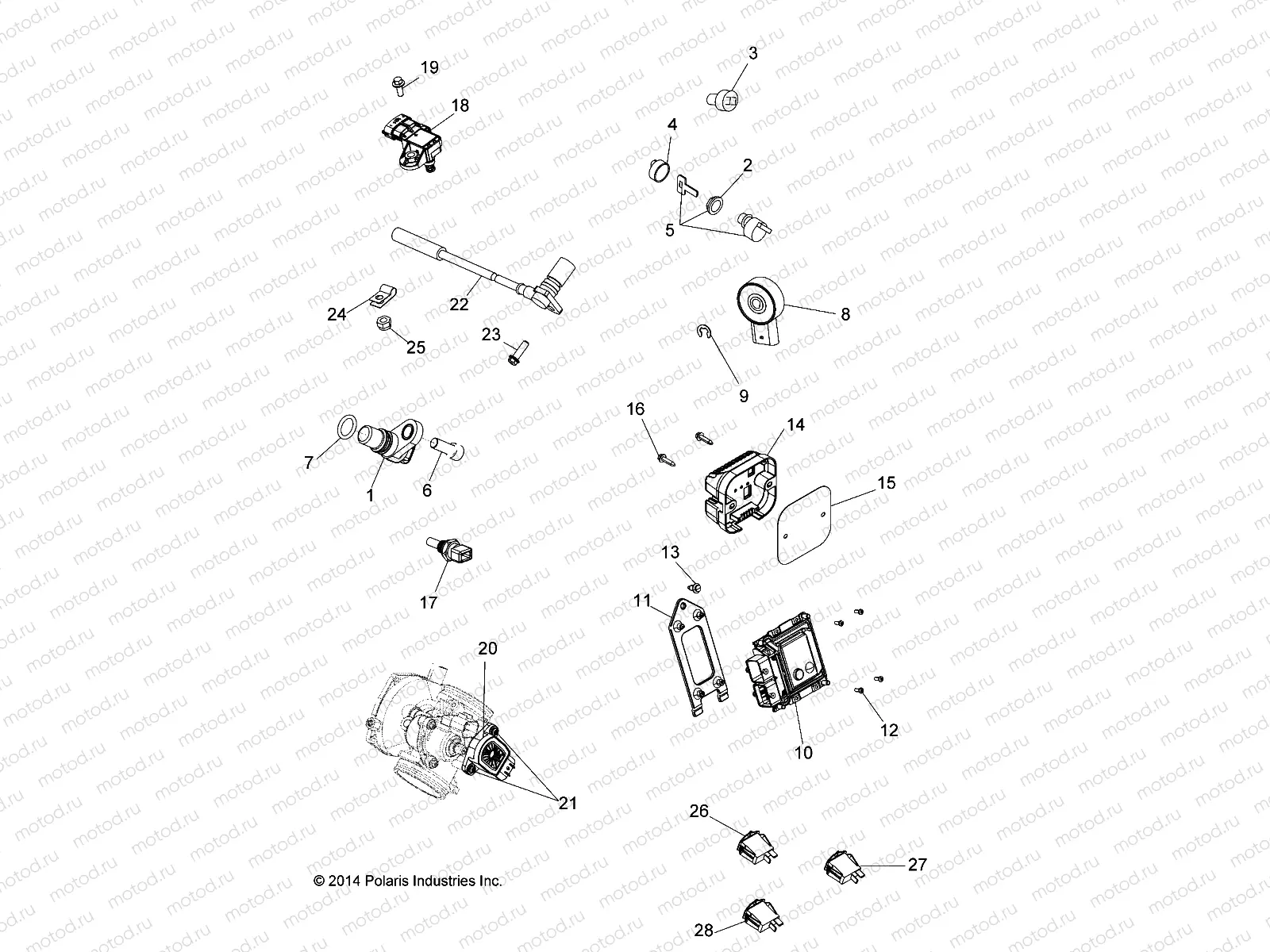 ELECTRICAL | ELECTRICAL, SWITCHES, SENSORS and ECM - A15SHD57AC/E57AS/AM/L57AK (49ATVELECT15570SP)