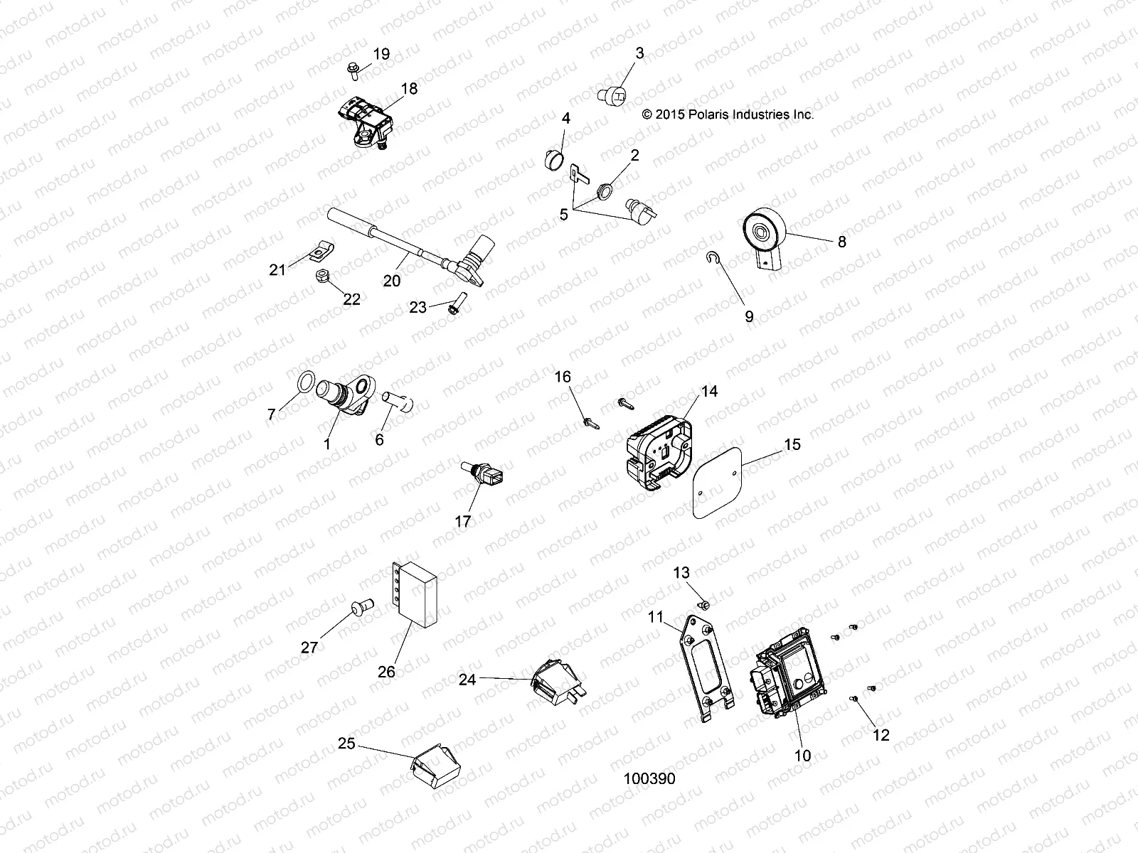 ELECTRICAL | ELECTRICAL, SWITCHES, SENSORS and ECM - A16SET57C1/C7/SES57C1/C2/SBT57C1
