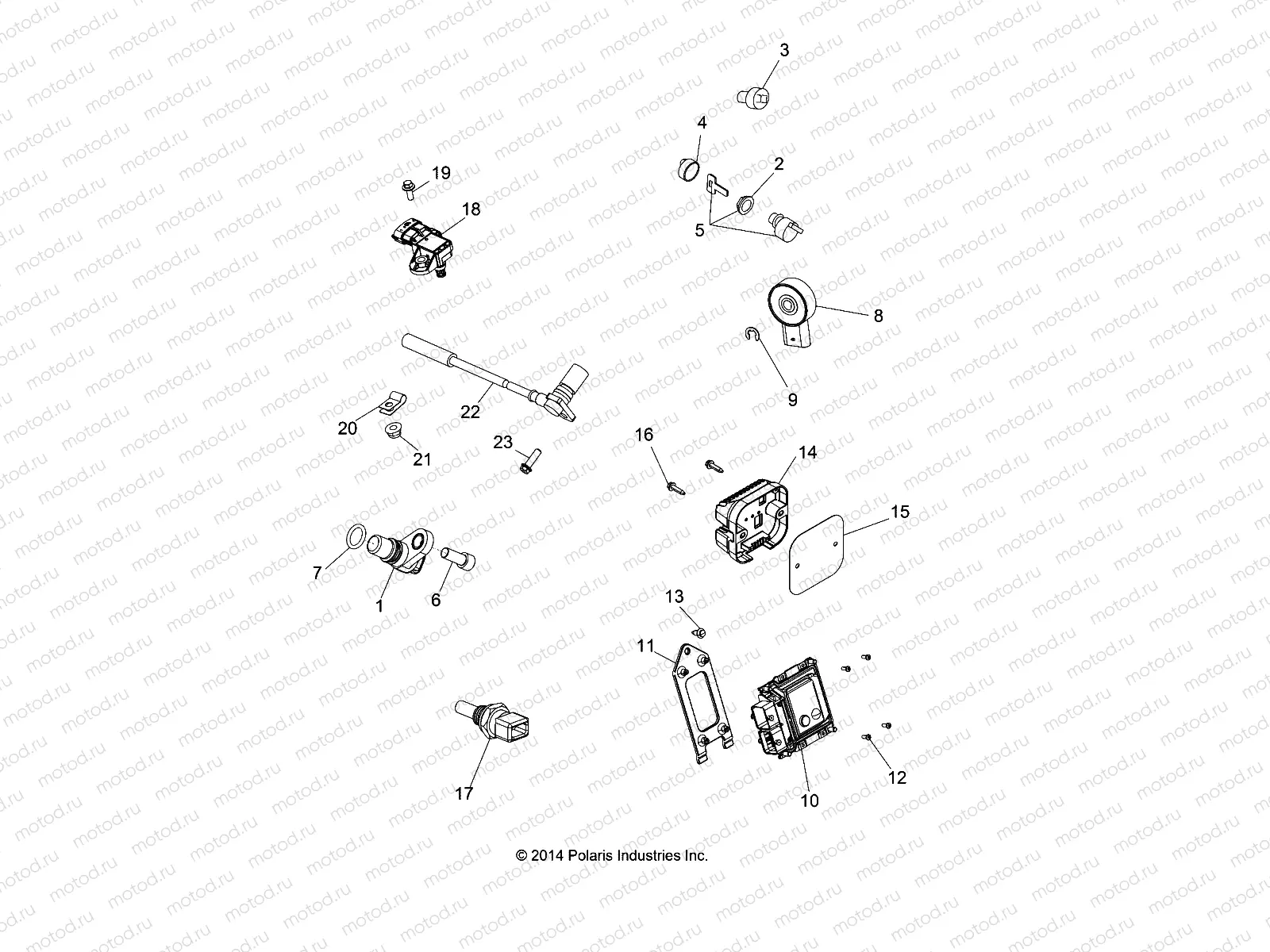 ELECTRICAL | ELECTRICAL, SWITCHES, SENSORS and ECM - A16SHE57NM (49ATVELECT15SPMD)