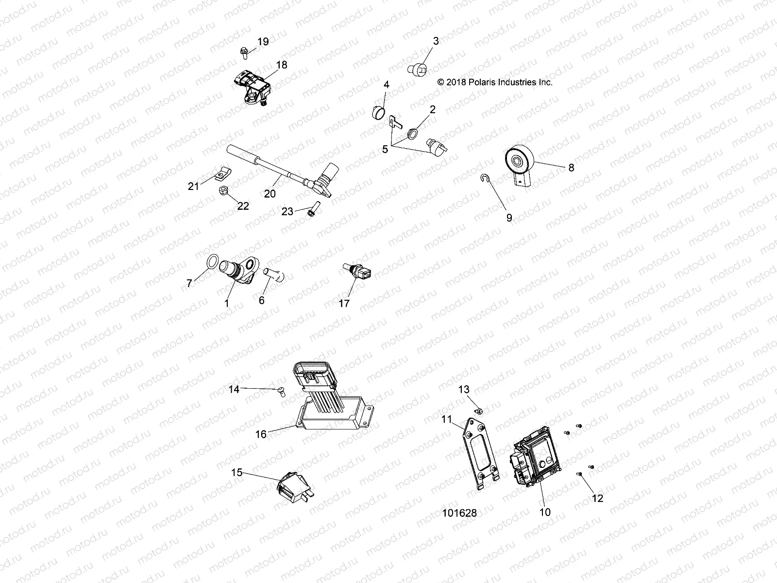 ELECTRICAL | ELECTRICAL, SWITCHES, SENSORS and ECM - A19SDA57R1/SDE57R1