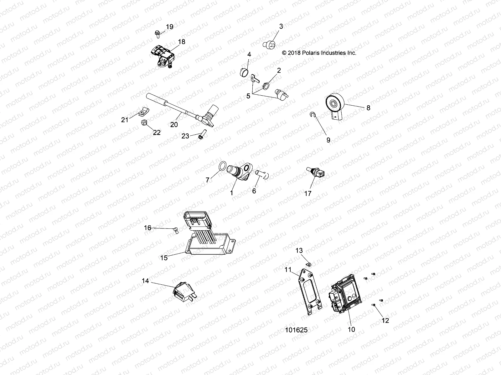 ELECTRICAL | ELECTRICAL, SWITCHES, SENSORS and ECM - A19SHS57RS