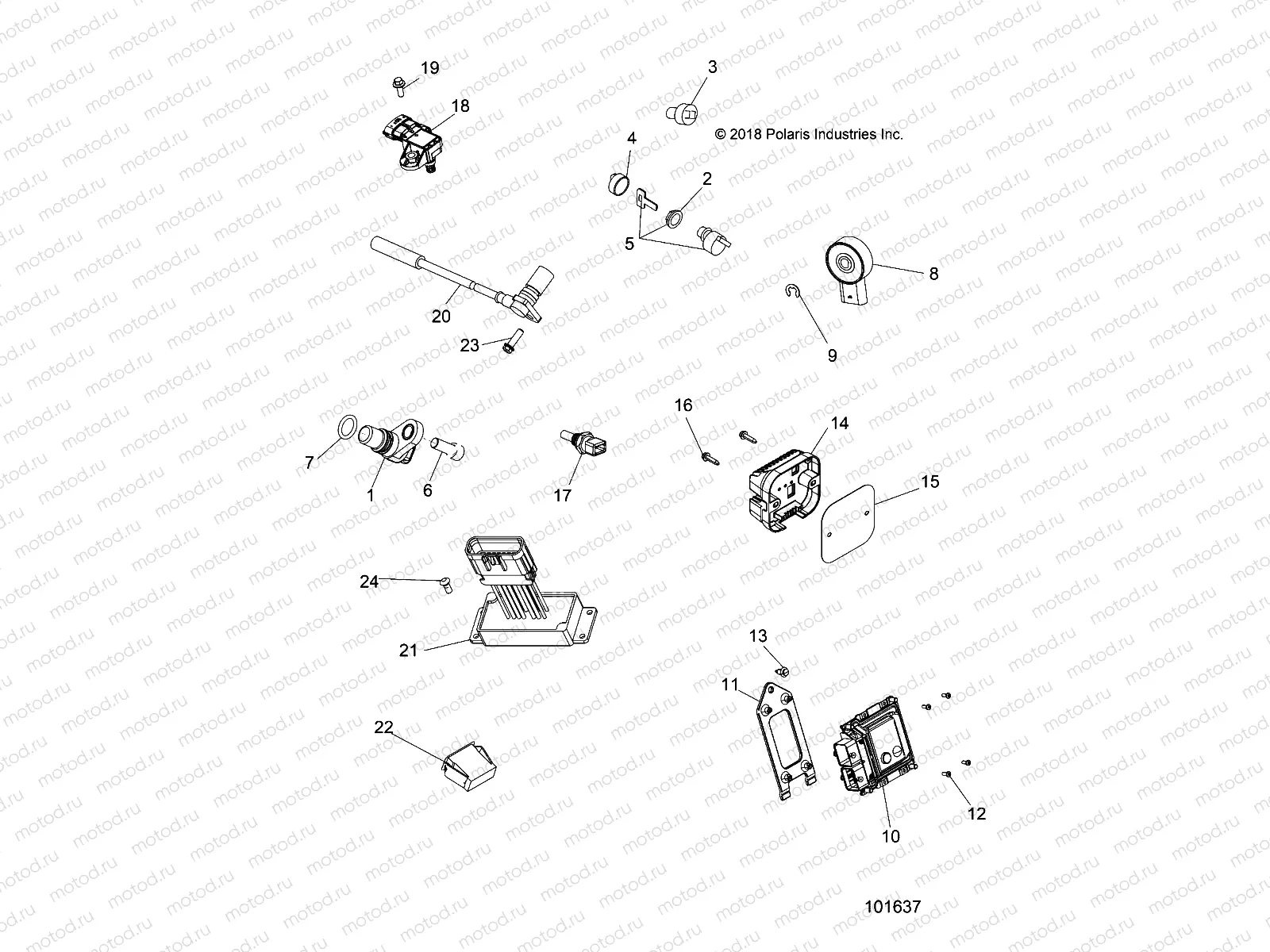 ELECTRICAL | ELECTRICAL, SWITCHES, SENSORS and ECM -   A20SET57C1/C2/F1