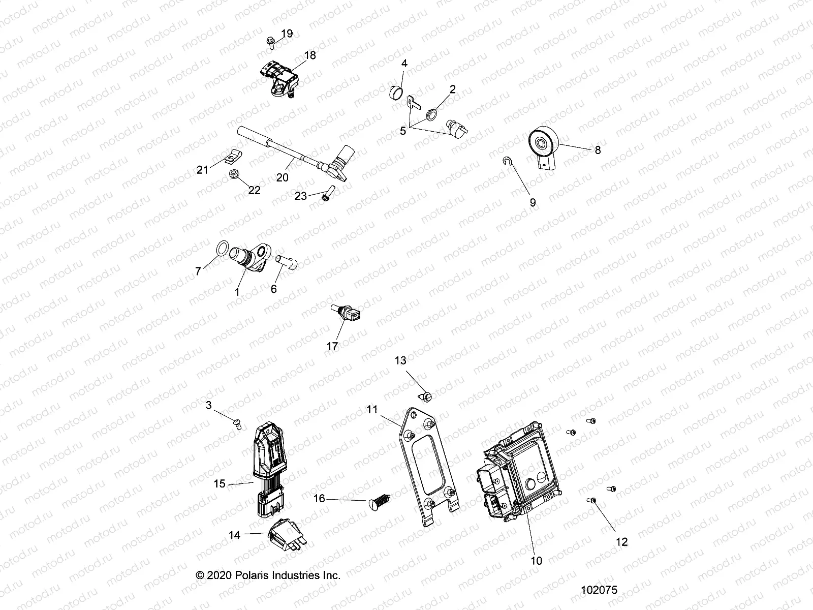 ELECTRICAL | ELECTRICAL, SWITCHES, SENSORS and ECM - A21SWE57F1/S57C1/C2 (102075)
