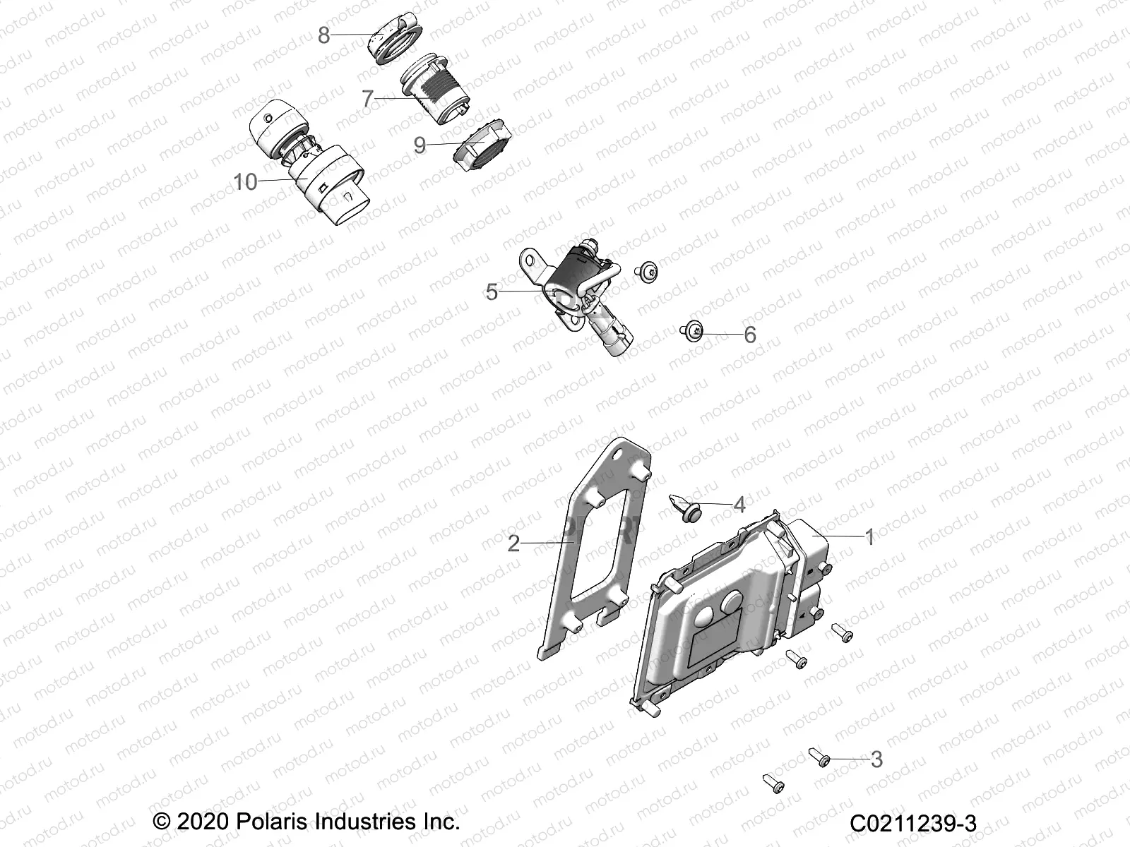 ELECTRICAL | ELECTRICAL, SWITCHES, SENSORS and ECM - A22SEA50A1/A5 (C0211239-3)