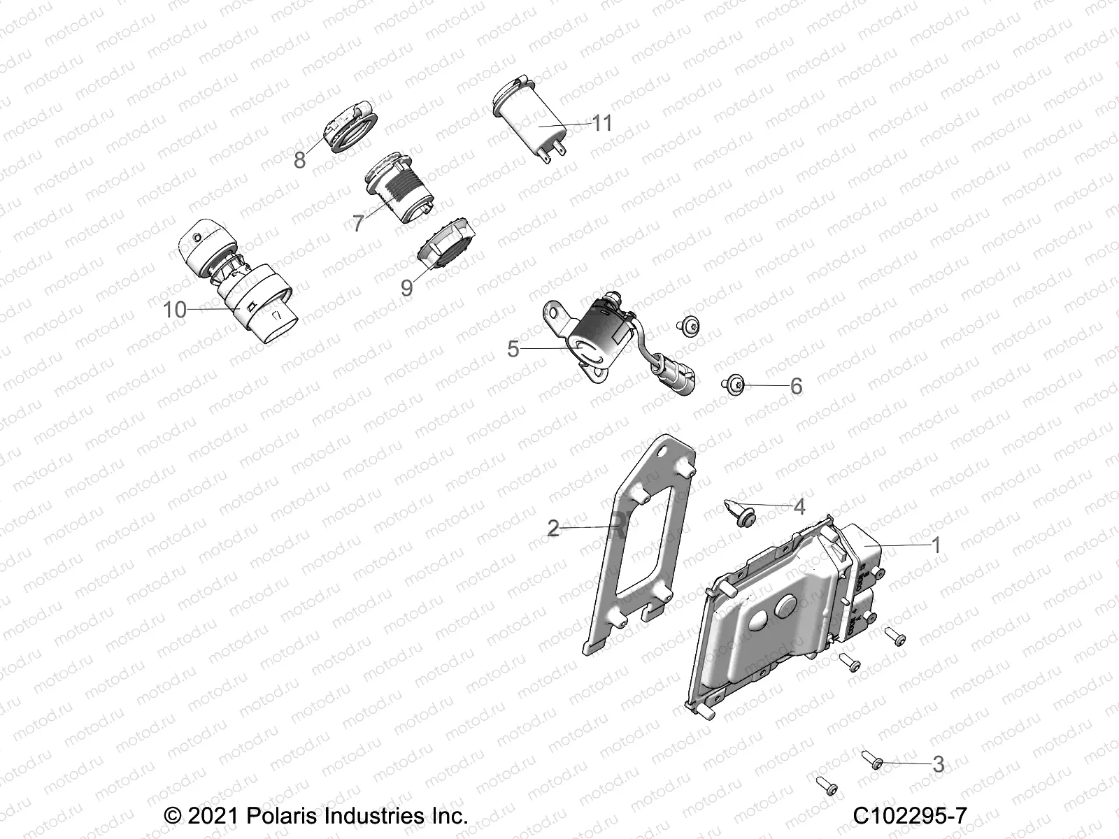 ELECTRICAL | ELECTRICAL, SWITCHES, SENSORS and ECM - A22SEZ57AM/AN/BM/BN (C102295-7)