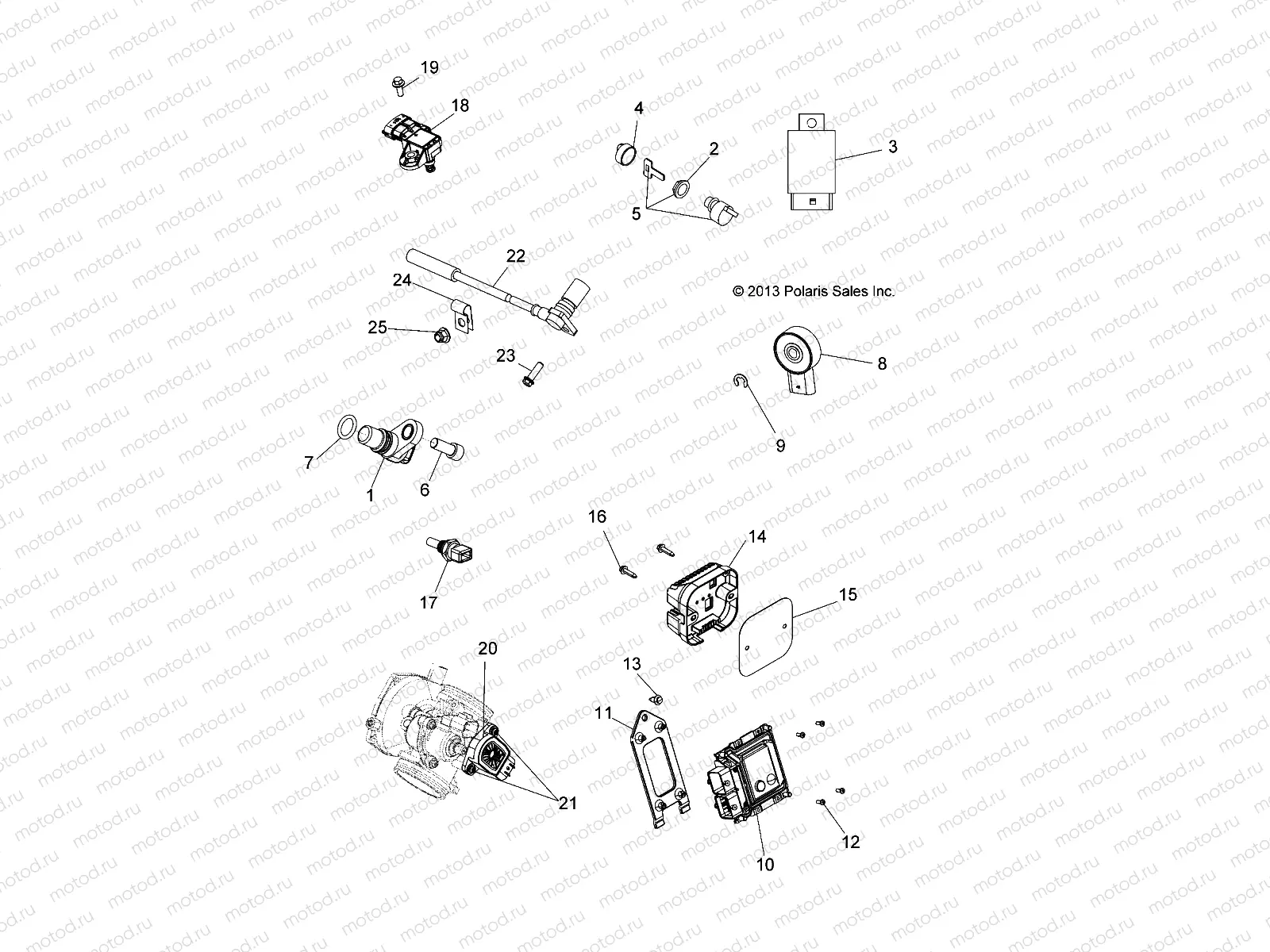 ELECTRICAL | ELECTRICAL, SWITCHES, SENSORS and ECM MODULES - A15SUH57AH (49ATVELECT14570UTE)