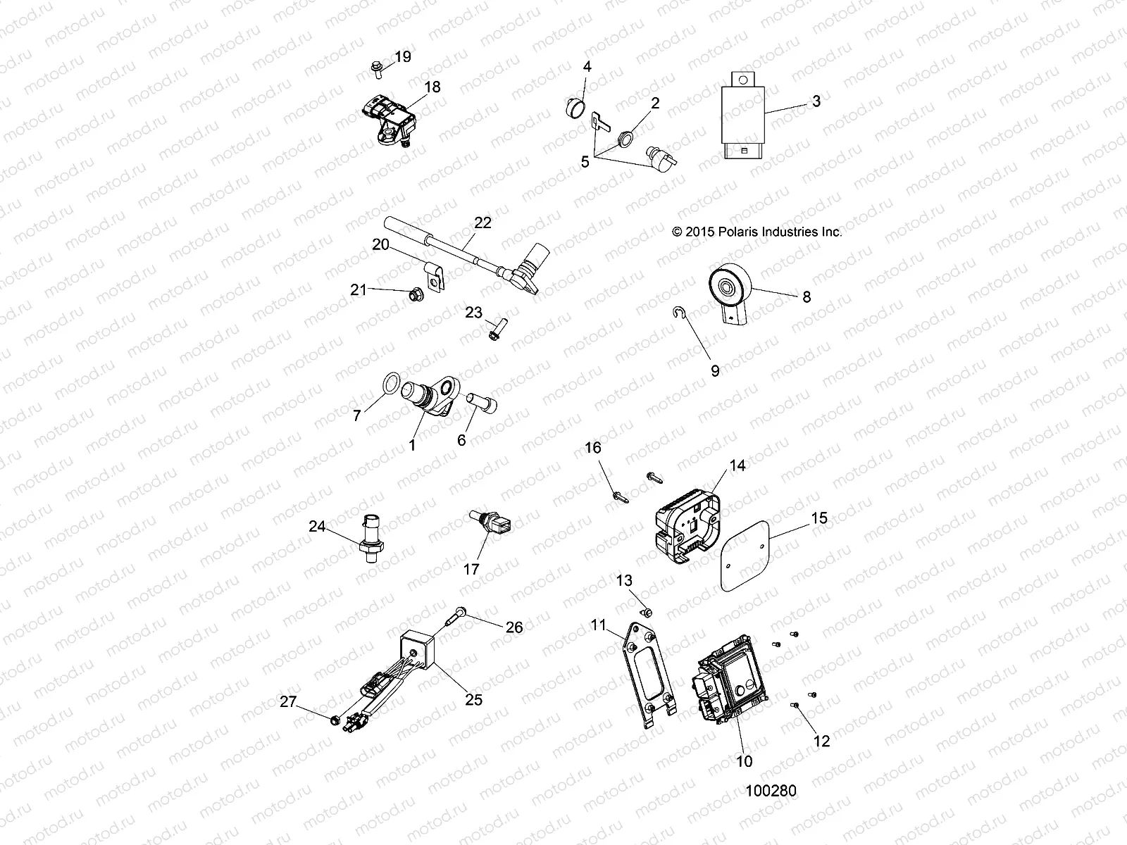ELECTRICAL | ELECTRICAL, SWITCHES, SENSORS and ECM MODULES - A16SUE57F1 (100284)