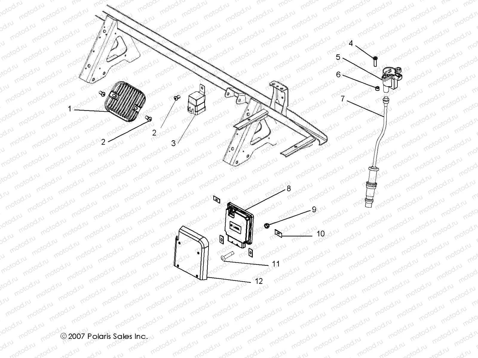 ELECTRICAL | ELECTRICAL, SWITCHES, SENSORS and ECM - R08RH50AF/AR/AT (49RGRELECT08500EFI)
