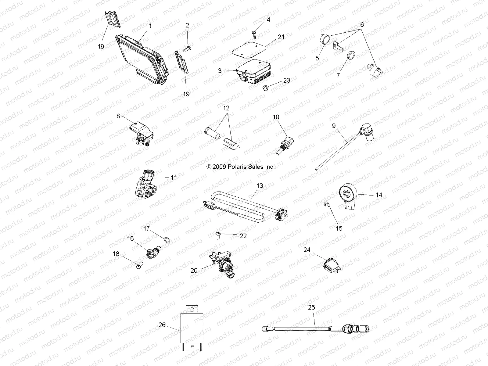 ELECTRICAL | ELECTRICAL, SWITCHES, SENSORS, ECU and CONTROL MODULES - A10ZX85FL/FF (49ATVSWITCHES10SPXPEPS850I)