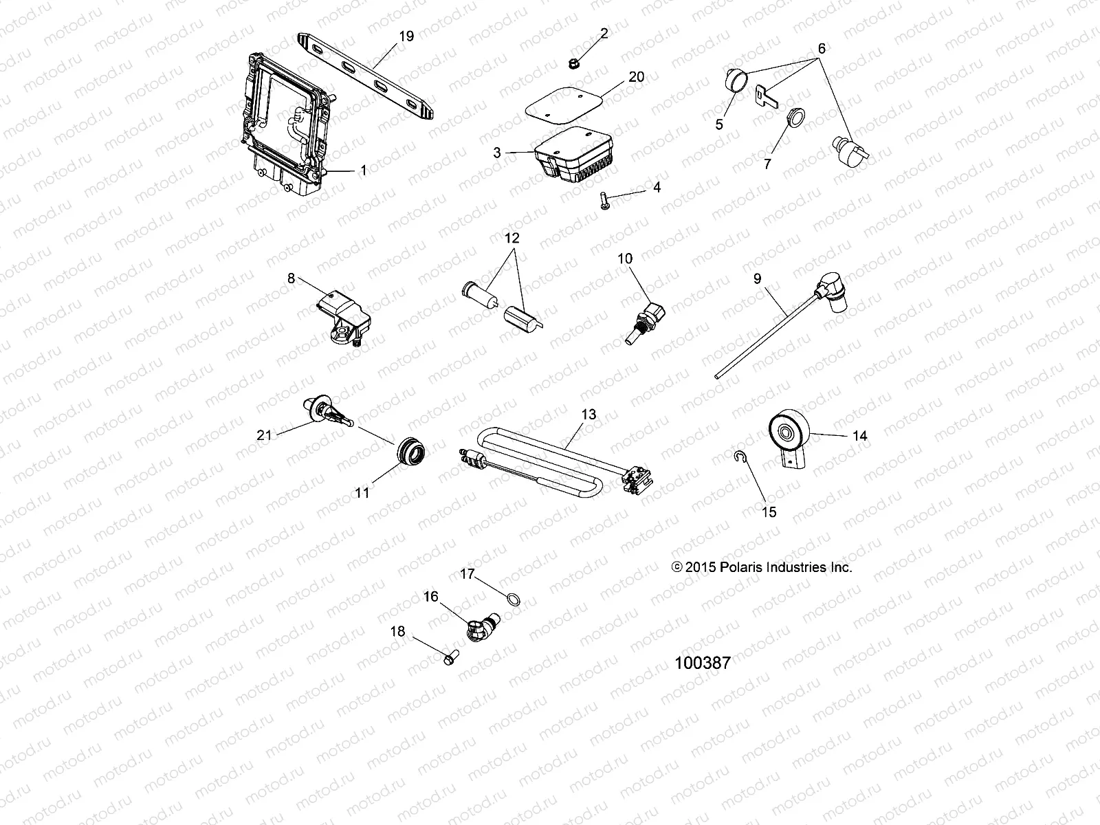 ELECTRICAL | ELECTRICAL, SWITCHES, SENSORS, ECU and CONTROL MODULES - A16SVS95CM/T95C2