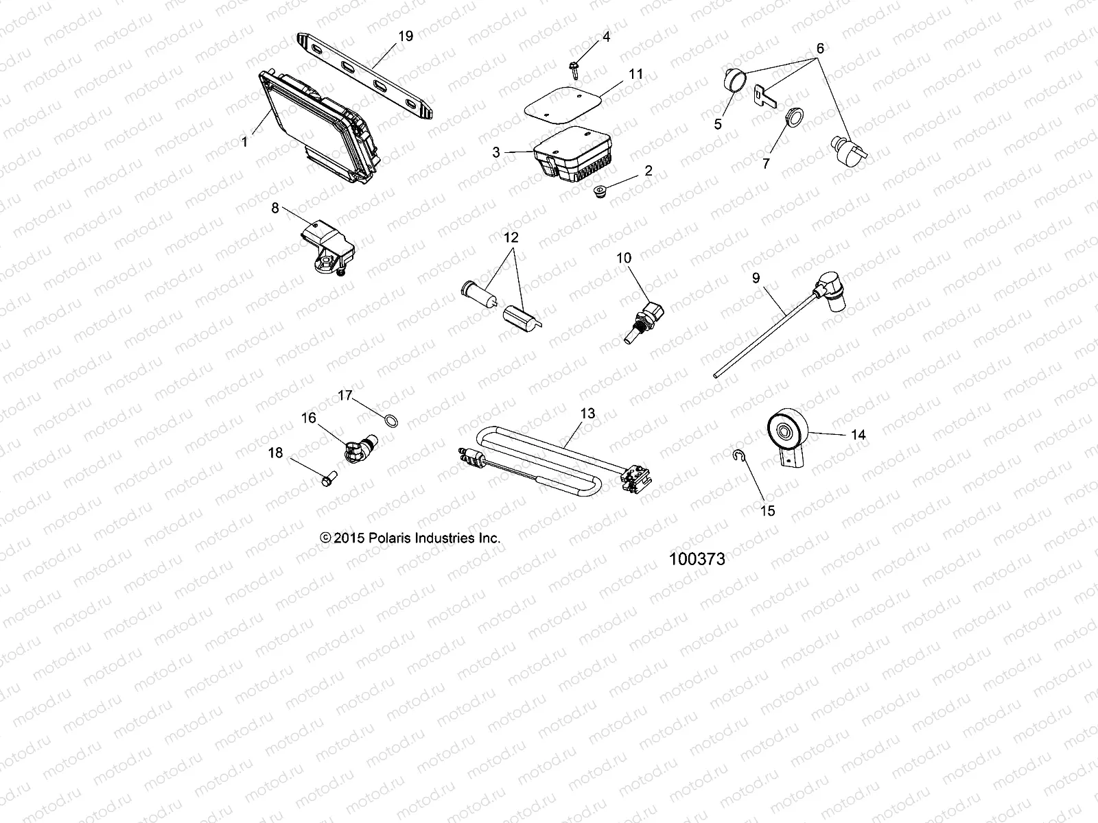 ELECTRICAL | ELECTRICAL, SWITCHES, SENSORS, ECU and CONTROL MODULES - A16SYS95CK (100373)