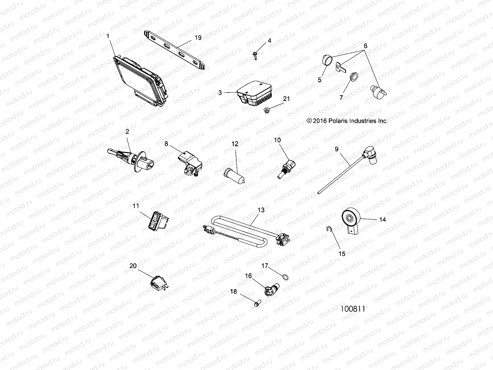 ELECTRICAL | ELECTRICAL, SWITCHES, SENSORS, ECU and CONTROL MODULES - A17SXD95A9/SXE95AC/AL (100811)