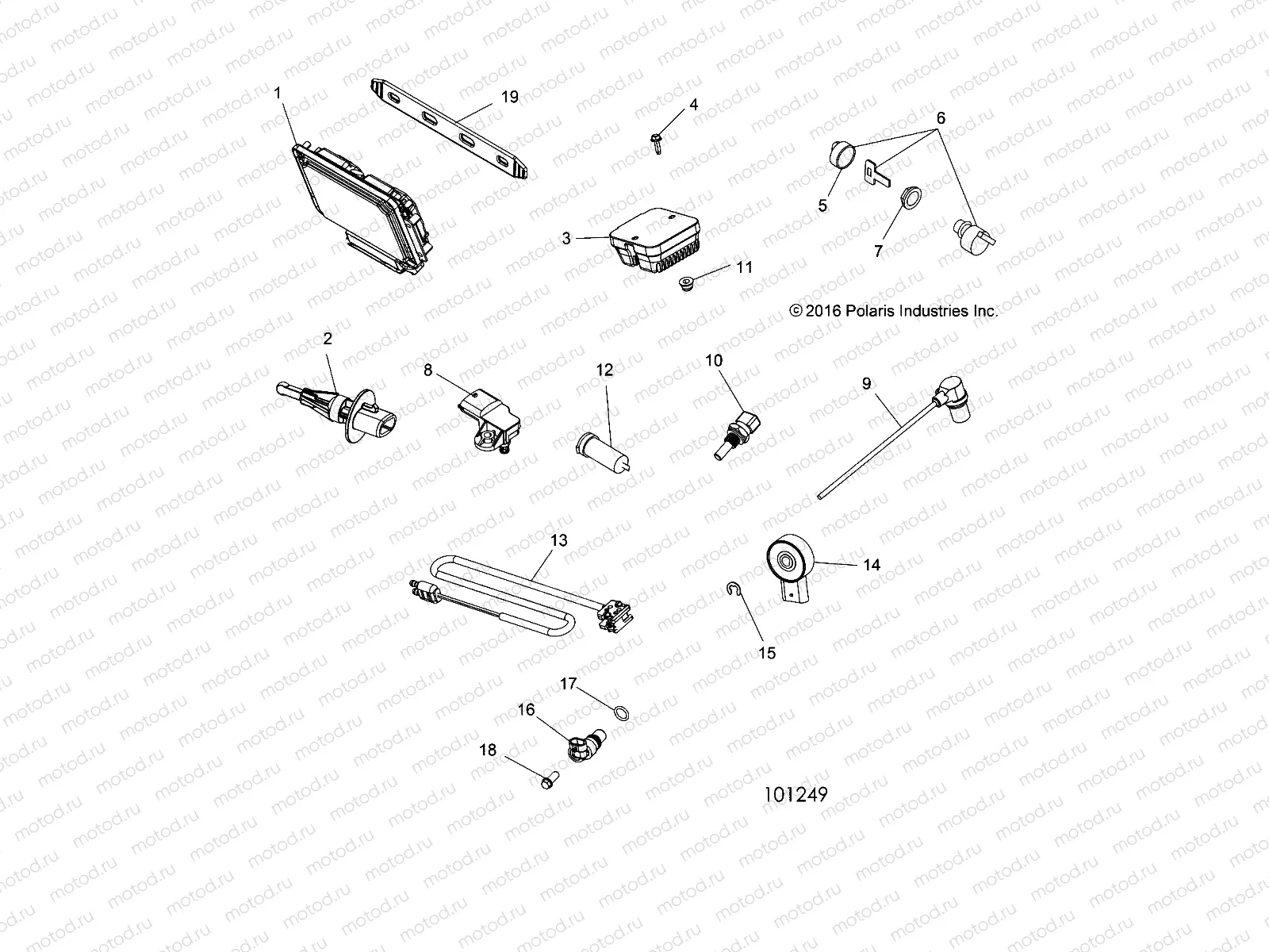 ELECTRICAL | ELECTRICAL, SWITCHES, SENSORS, ECU and CONTROL MODULES - A17SXS95FL (101249)
