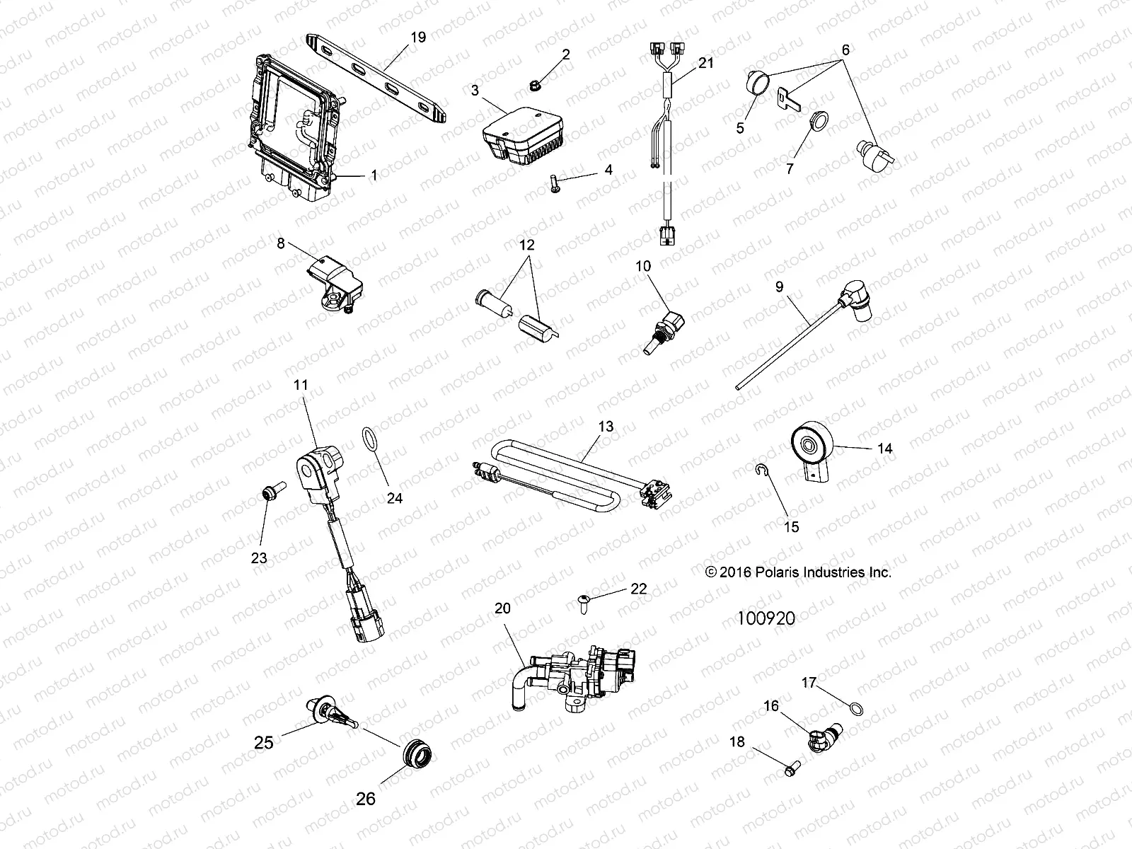 ELECTRICAL | ELECTRICAL, SWITCHES, SENSORS, ECU and CONTROL MODULES - A18SVE95BR