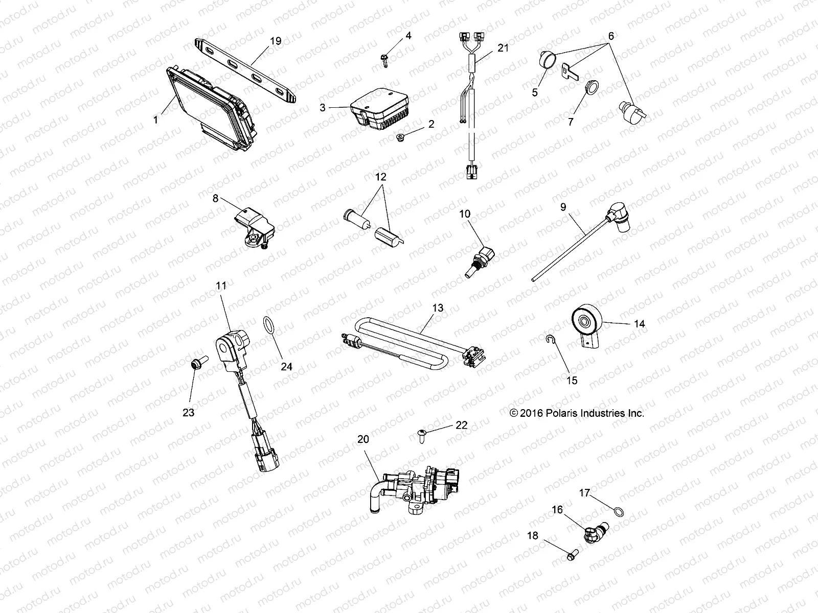 ELECTRICAL | ELECTRICAL, SWITCHES, SENSORS, ECU and CONTROL MODULES - A18SYE95BU
