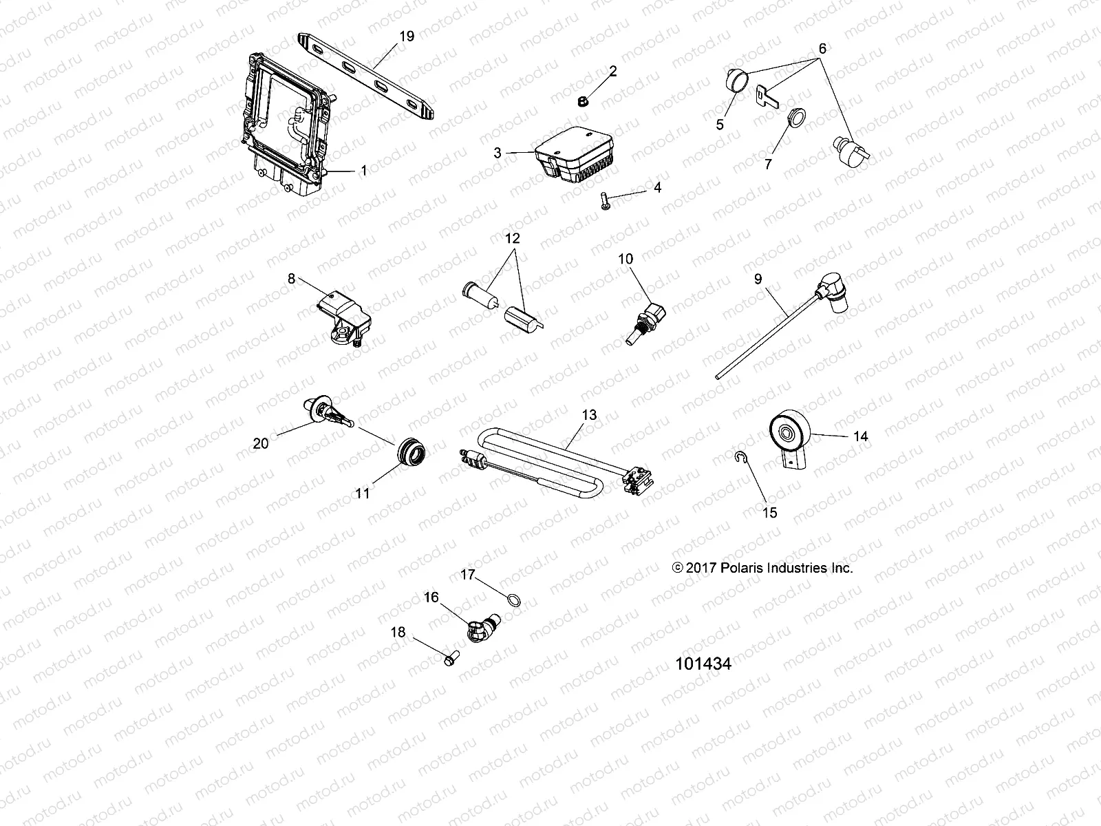 ELECTRICAL | ELECTRICAL, SWITCHES, SENSORS, ECU and CONTROL MODULES - A19SVS95FR