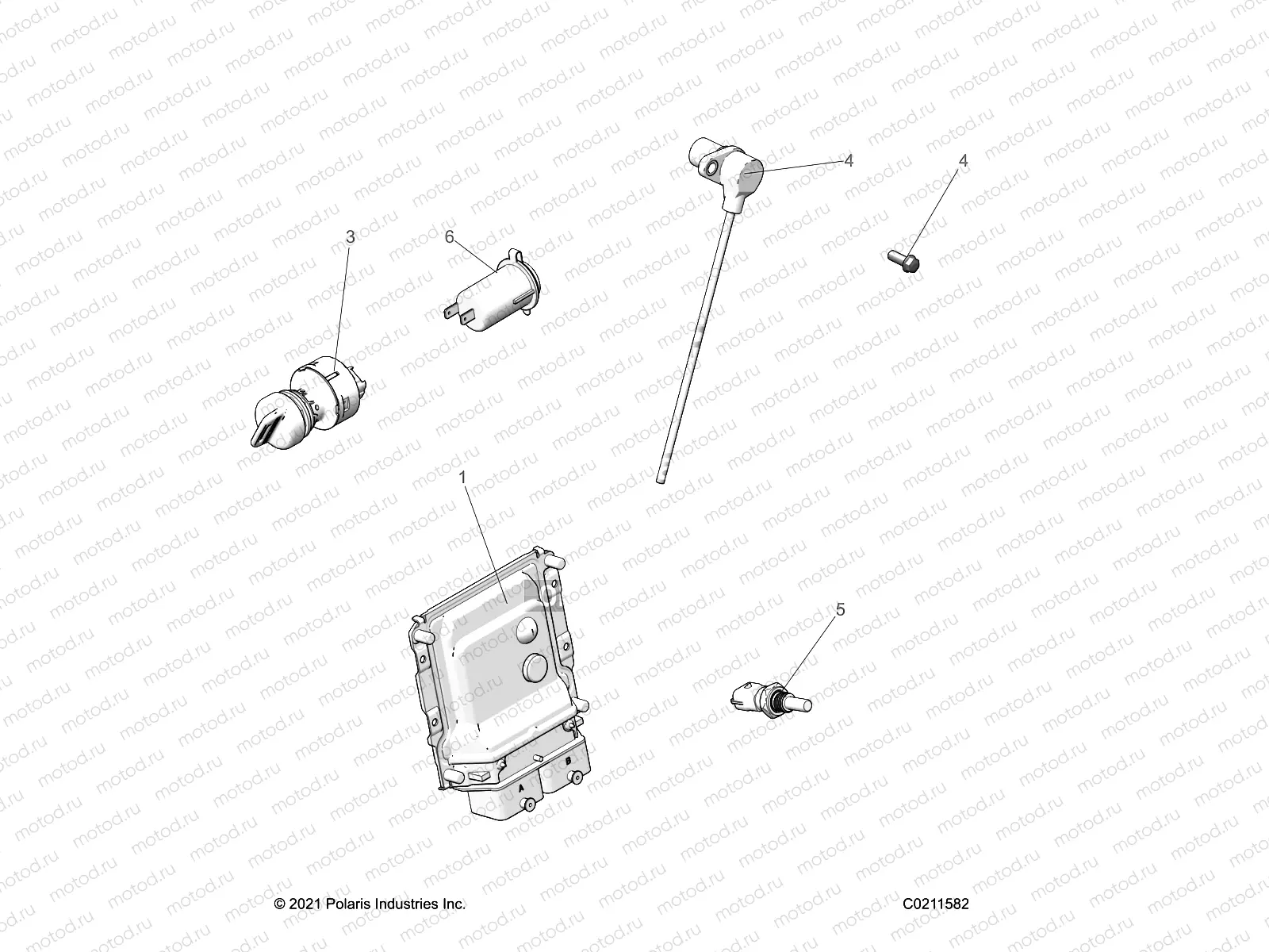 ELECTRICAL | ELECTRICAL, SWITCHES, SENSORS, ECU and CONTROL MODULES - A23SYE85AP (C0211582)