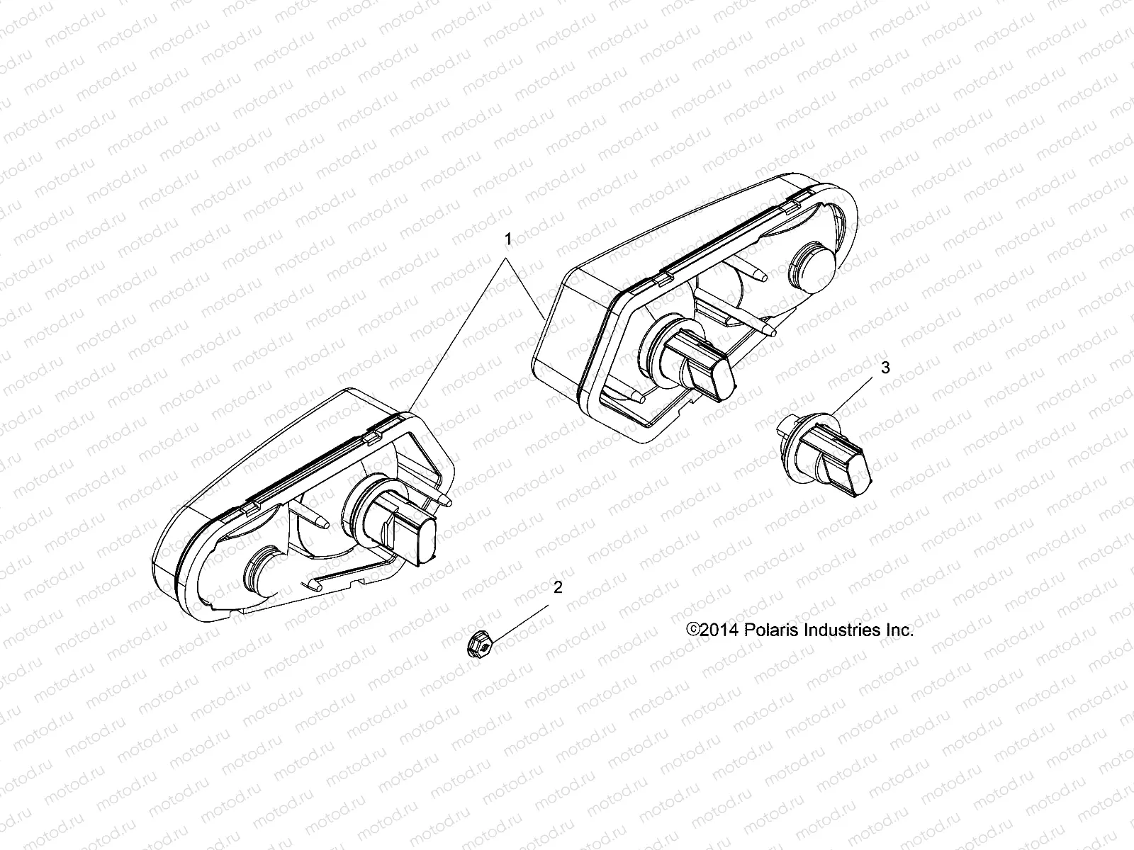 ELECTRICAL | ELECTRICAL, TAILLAMPS - A16SHE57NM (49ATVTAILLAMPS15SPMD)