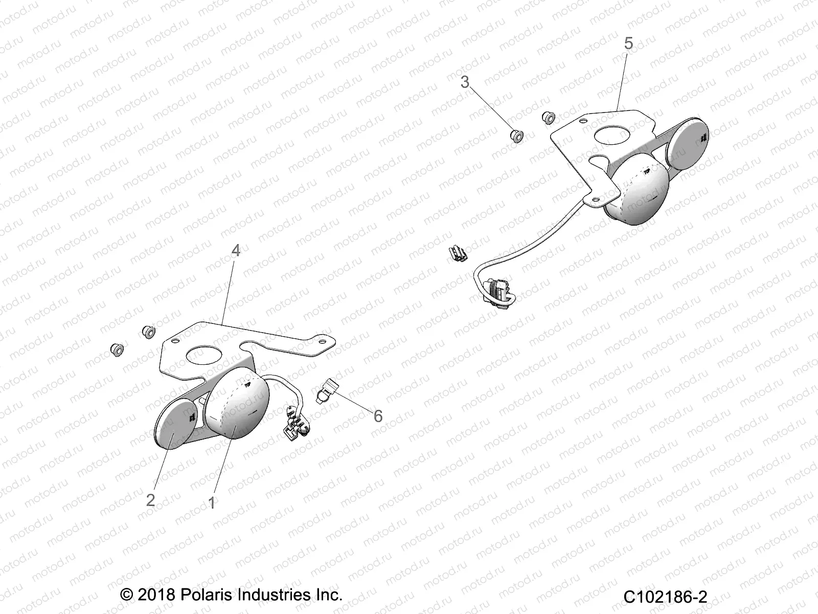 ELECTRICAL | ELECTRICAL, TAILLIGHT - A21SGE95FK/S95CK/S95FK (C102186-2)