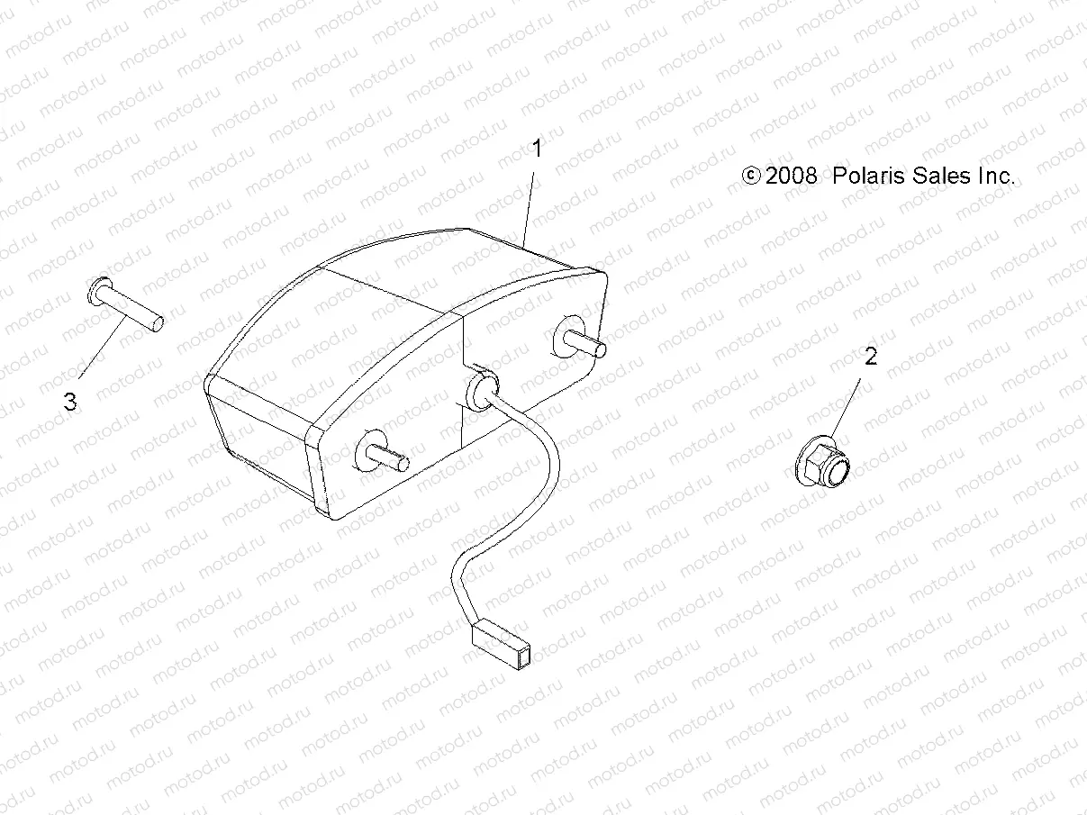 ELECTRICAL | ELECTRICAL, TAILLIGHTS - A09LH27AX/AZ (49ATVTAILLAMPS09SP300)
