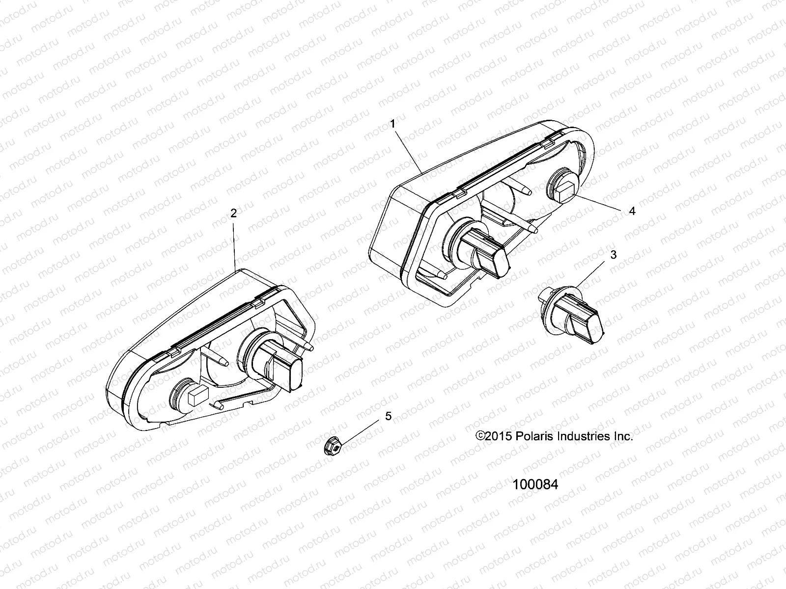 ELECTRICAL | ELECTRICAL, TAILLIGHTS - A16SXS95CK/CG/T95C2