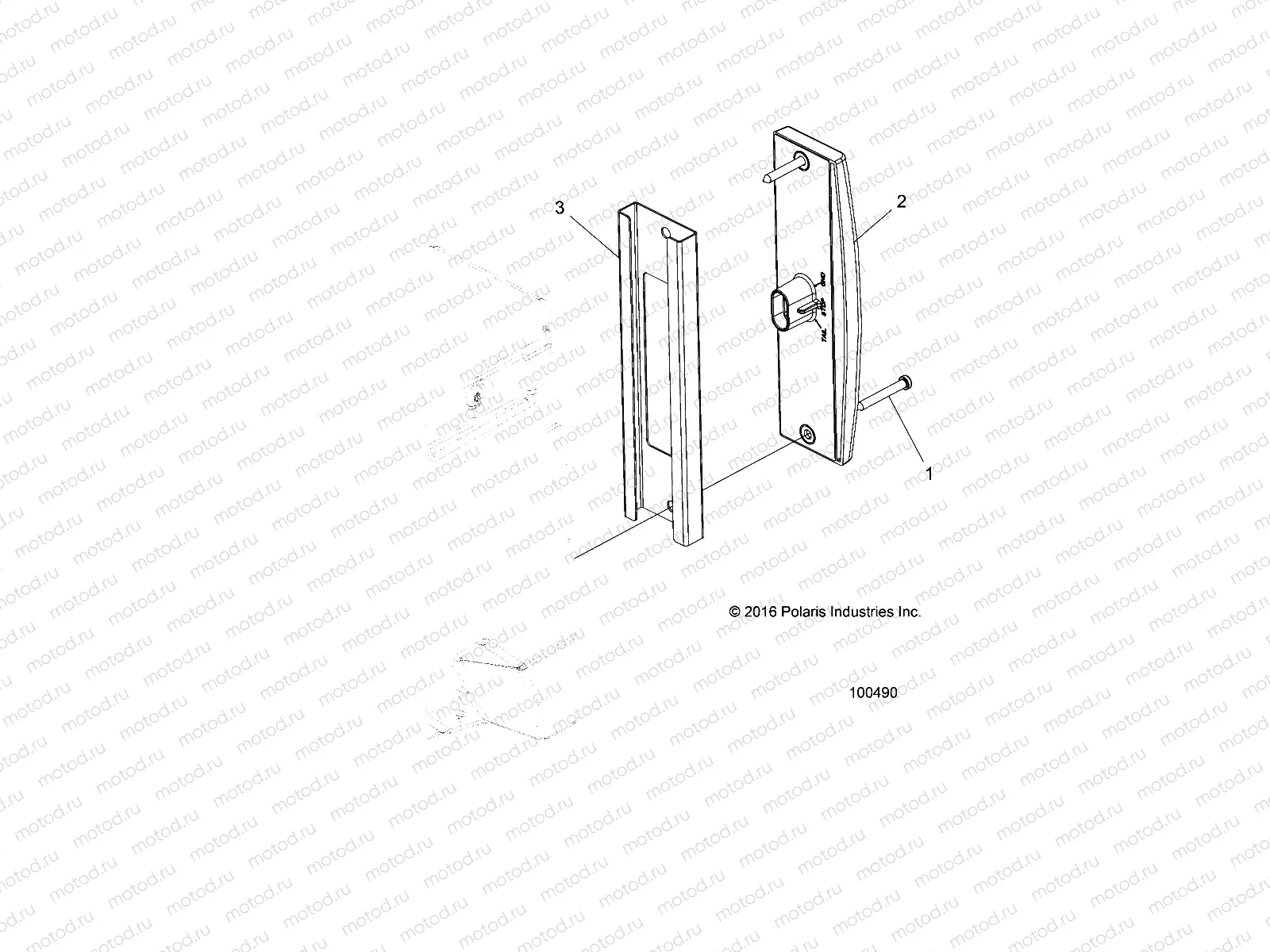 ELECTRICAL | ELECTRICAL, TAILLIGHTS - A17S6S57C1/CM