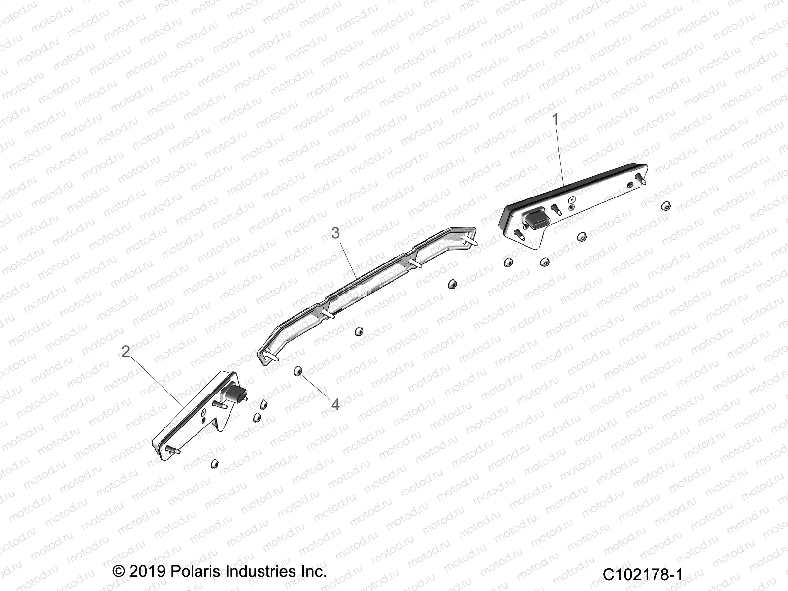 ELECTRICAL | ELECTRICAL, TAILLIGHTS - A21SLE95FG/S95CG/S95FG (C102178-1)