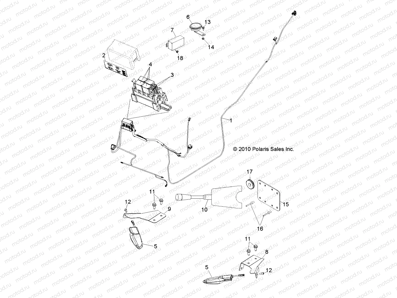 ELECTRICAL | ELECTRICAL, TURN SIGNAL - R11RC08LG (49RGRTURNSIG10LSV)