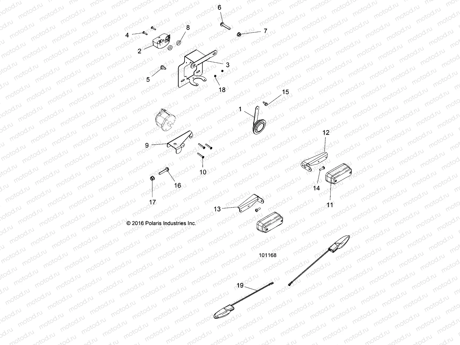 ELECTRICAL | ELECTRICAL, TURN SIGNALS and HORN - A17S6S57C1/CM