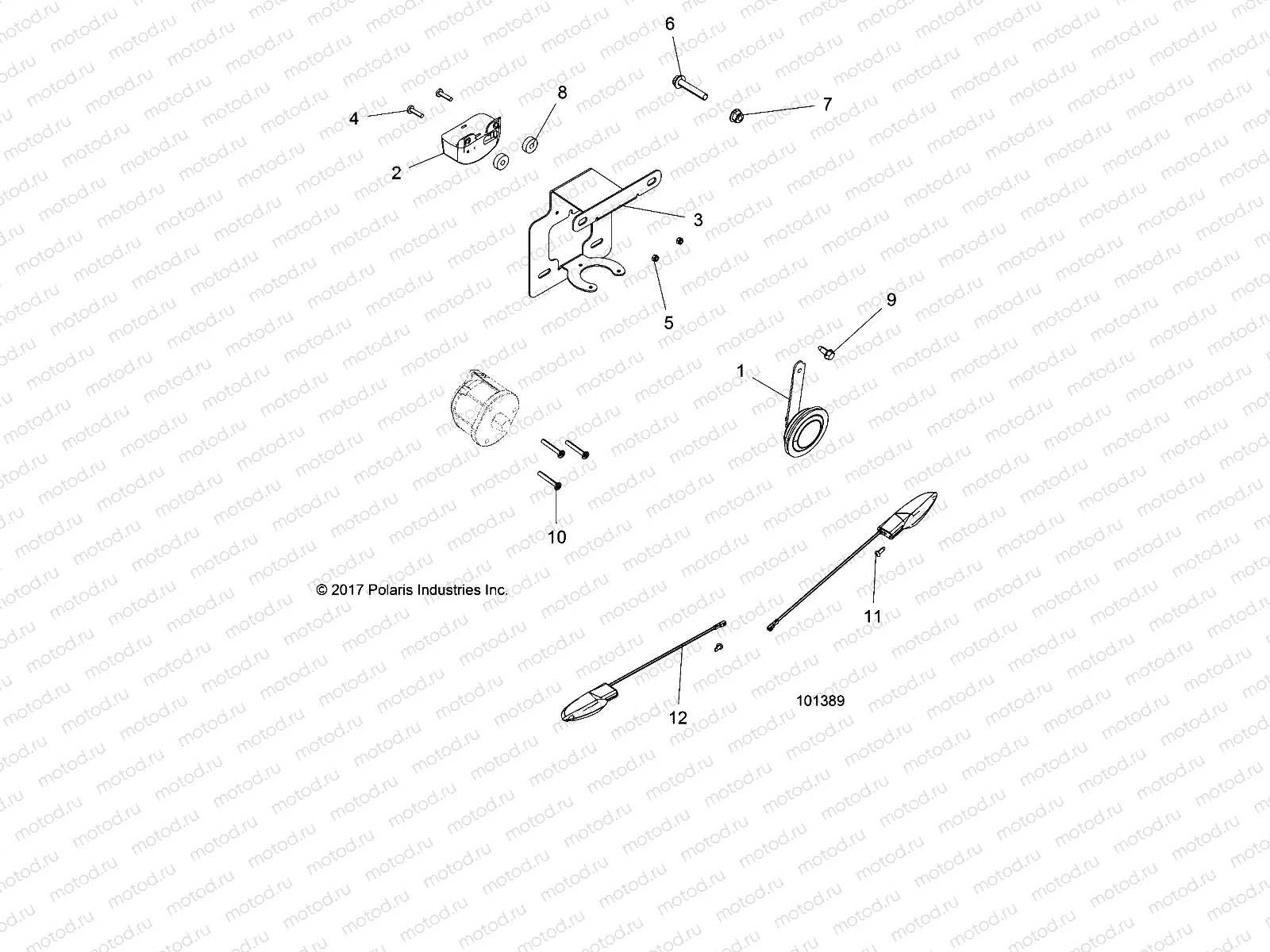 ELECTRICAL | ELECTRICAL, TURN SIGNALS and HORN - A19S6E57F1/FL