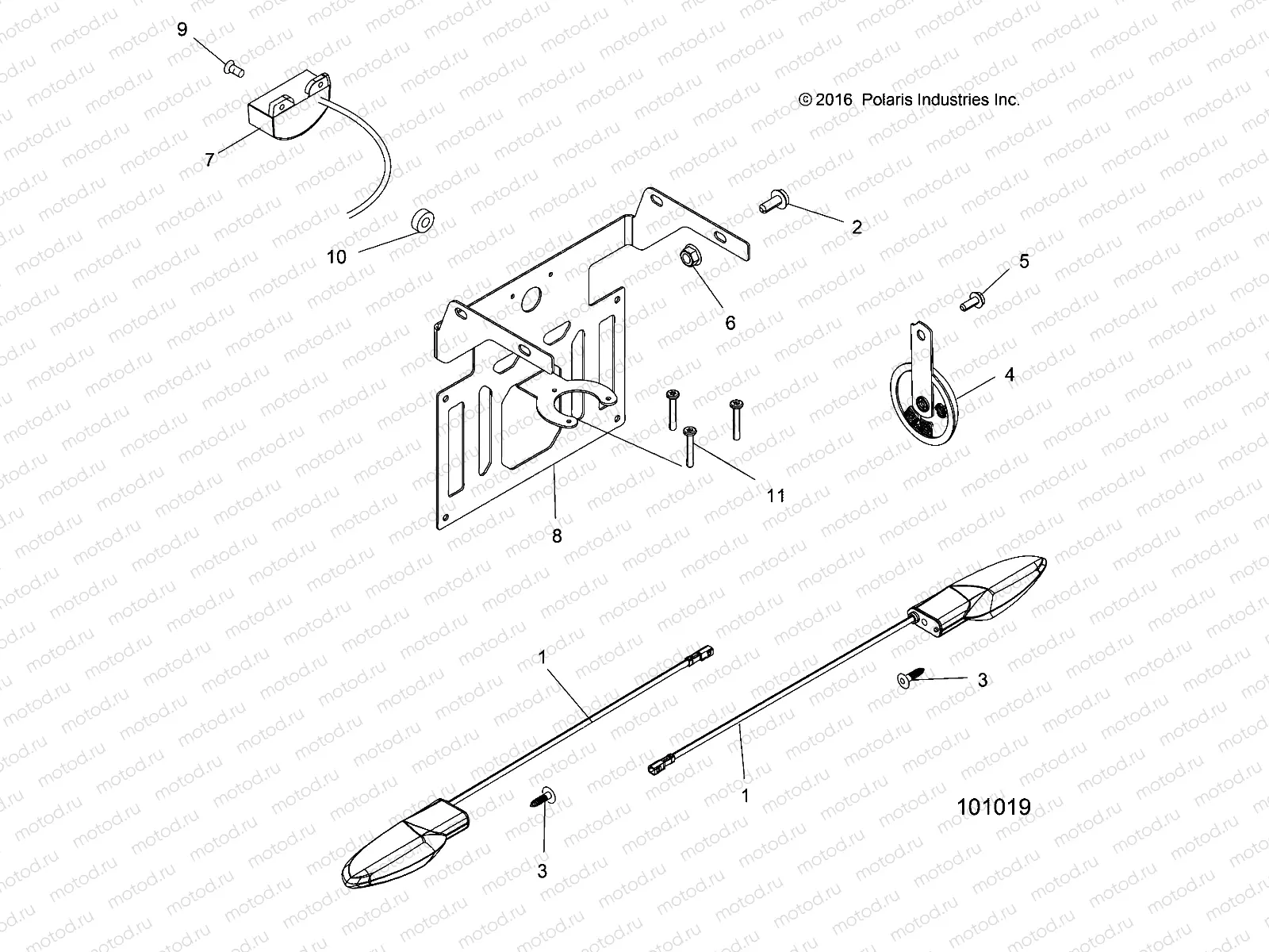 ELECTRICAL | ELECTRICAL, TURN SIGNALS, HORN and LICENSE PLATE LIGHT - A17SDS57C2/E2 (101019)