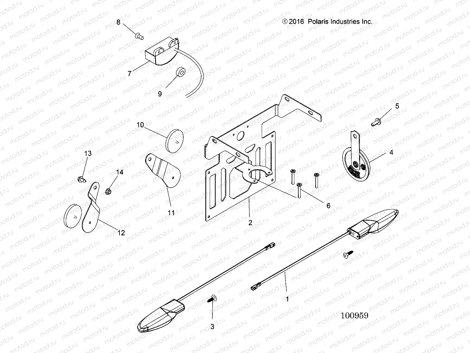ELECTRICAL | ELECTRICAL, TURN SIGNALS, HORN and LICENSE PLATE LIGHT - A17SEA57F1/SEE57F1/F2/FL
