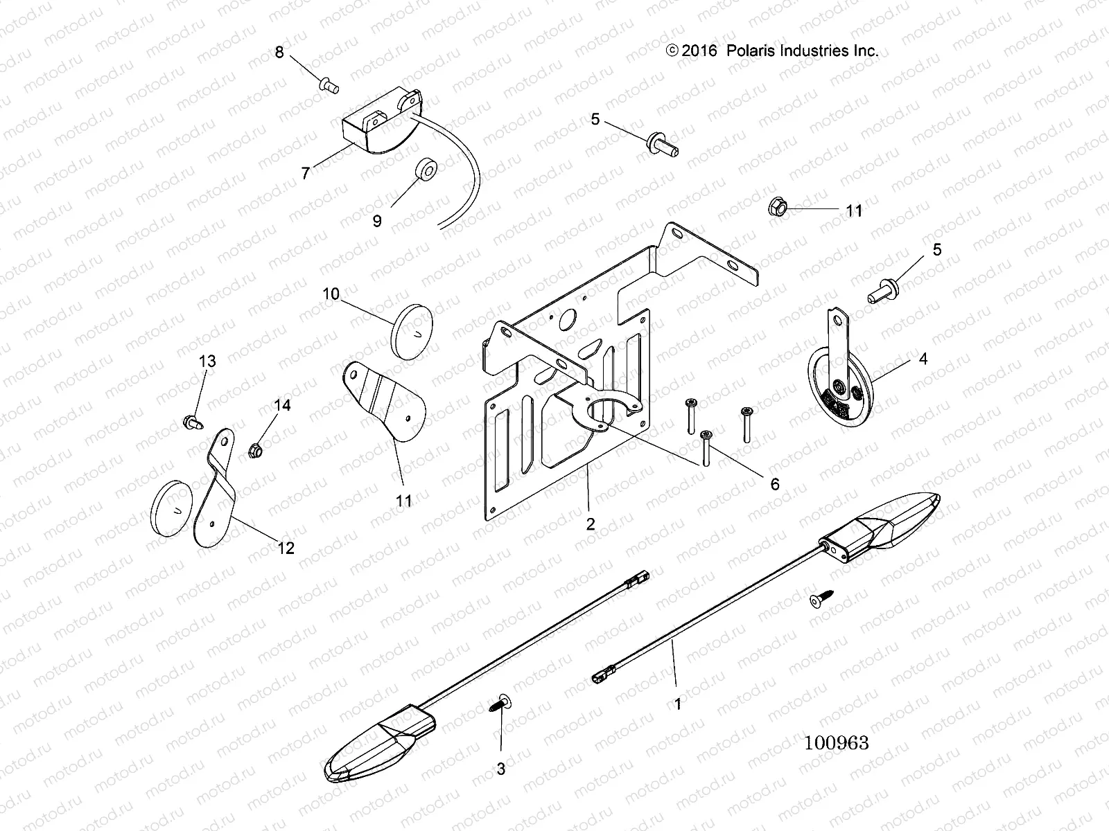 ELECTRICAL | ELECTRICAL, TURN SIGNALS, HORN and LICENSE PLATE LIGHT - A17SES57F1/F2/FL/SET57F1