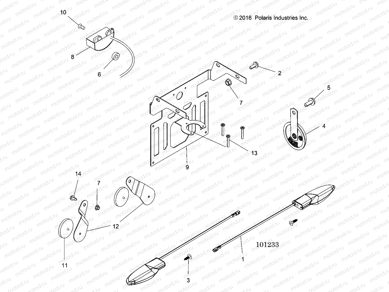 ELECTRICAL | ELECTRICAL, TURN SIGNALS, HORN and LICENSE PLATE LIGHT - A17SWS57C1/C2/E1/E2