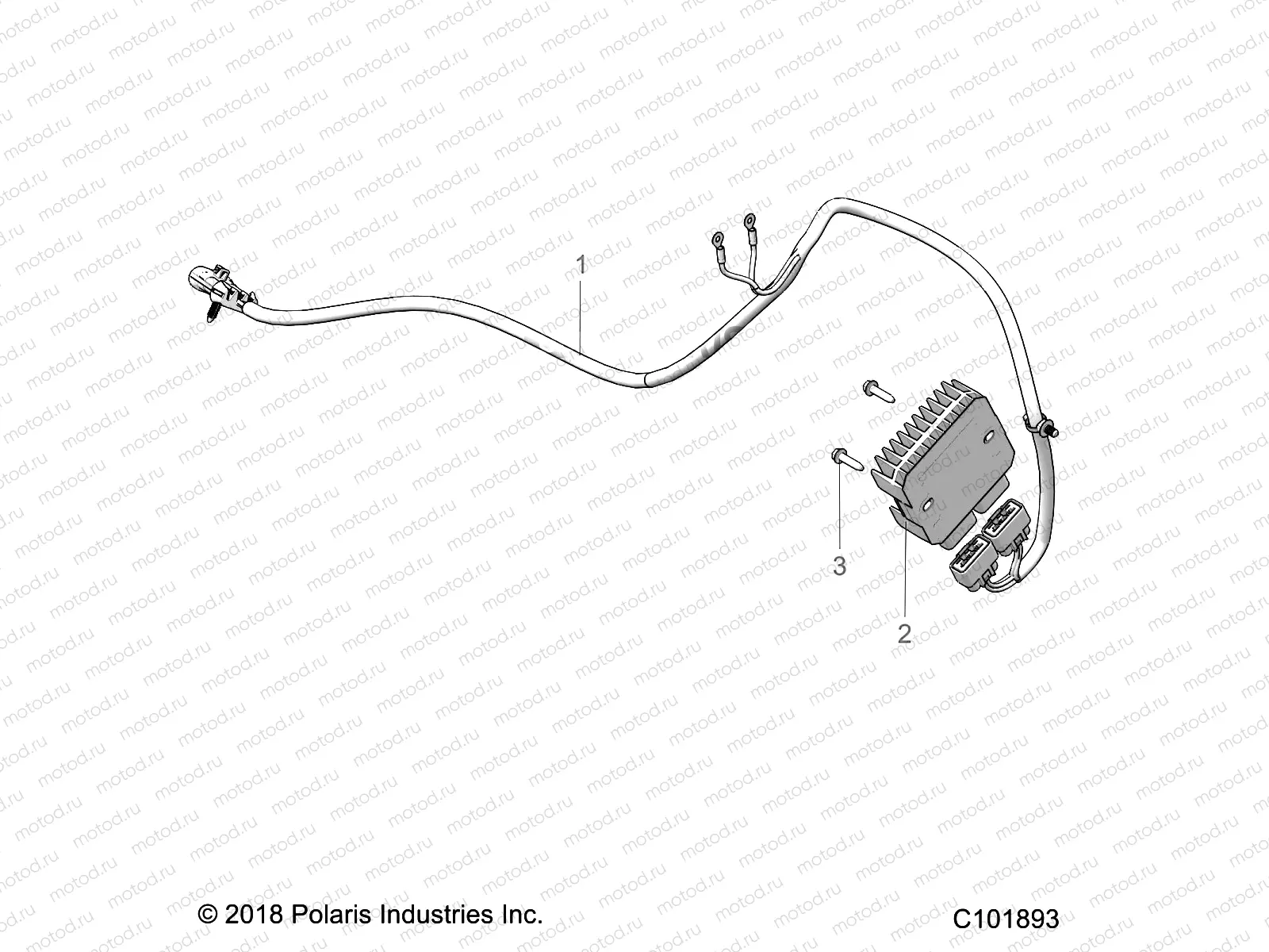 ELECTRICAL | ELECTRICAL, VOLTAGE REGULATOR AND MOUNTING - A19S6E57B1