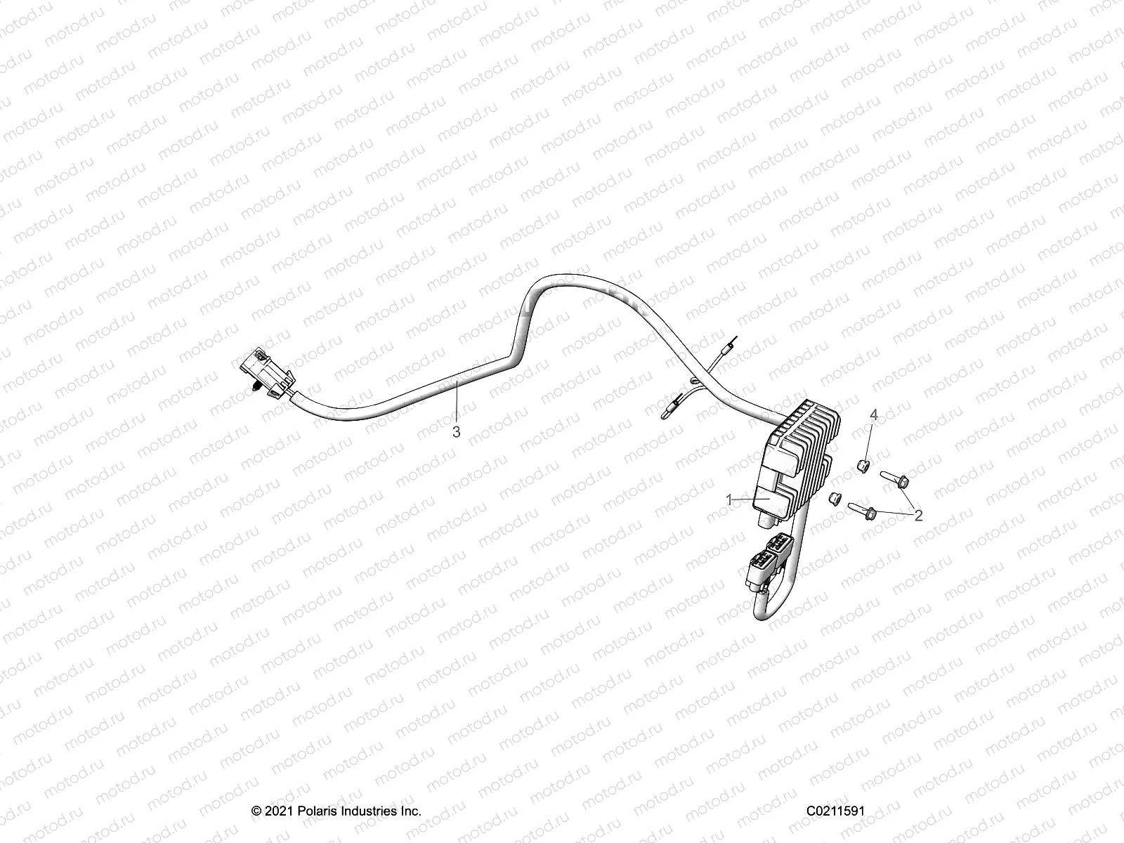 ELECTRICAL | ELECTRICAL, VOLTAGE REGULATOR AND MOUNTING - A23SYE85AP (C0211591)