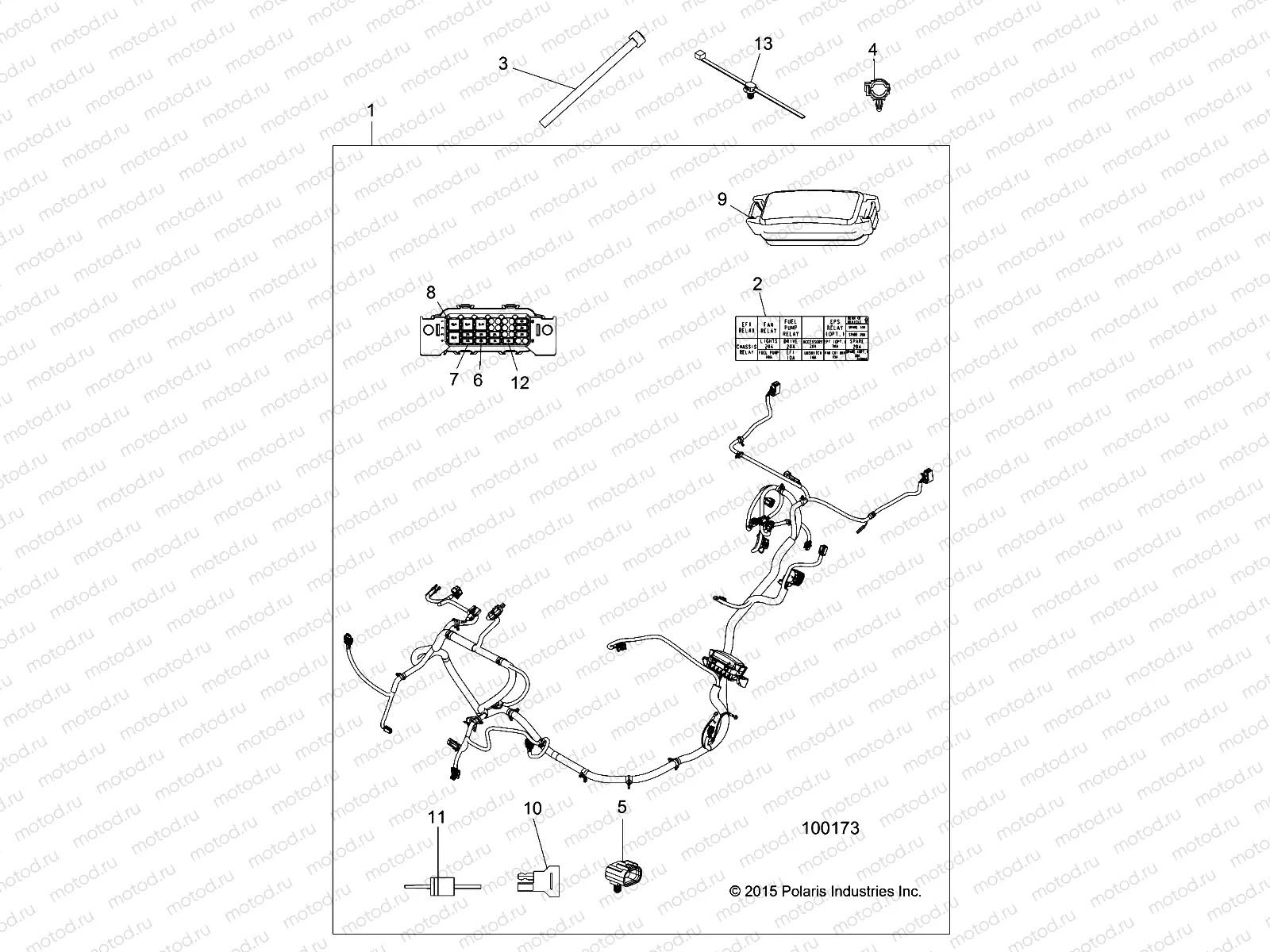 ELECTRICAL | ELECTRICAL, WIRE HARNESS - A16DAA32A1/A7 (100173)