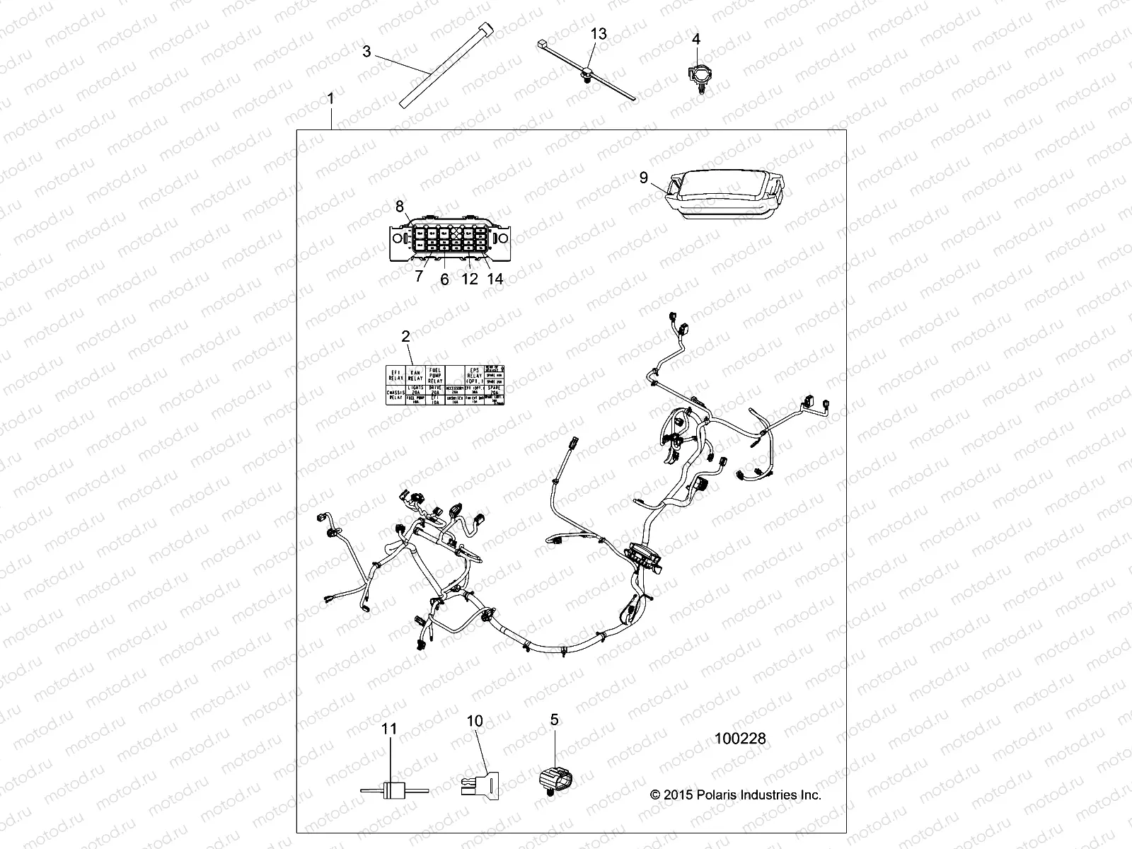 ELECTRICAL | ELECTRICAL, WIRE HARNESS - A16DAA57F1/F2/E57FM (100228)
