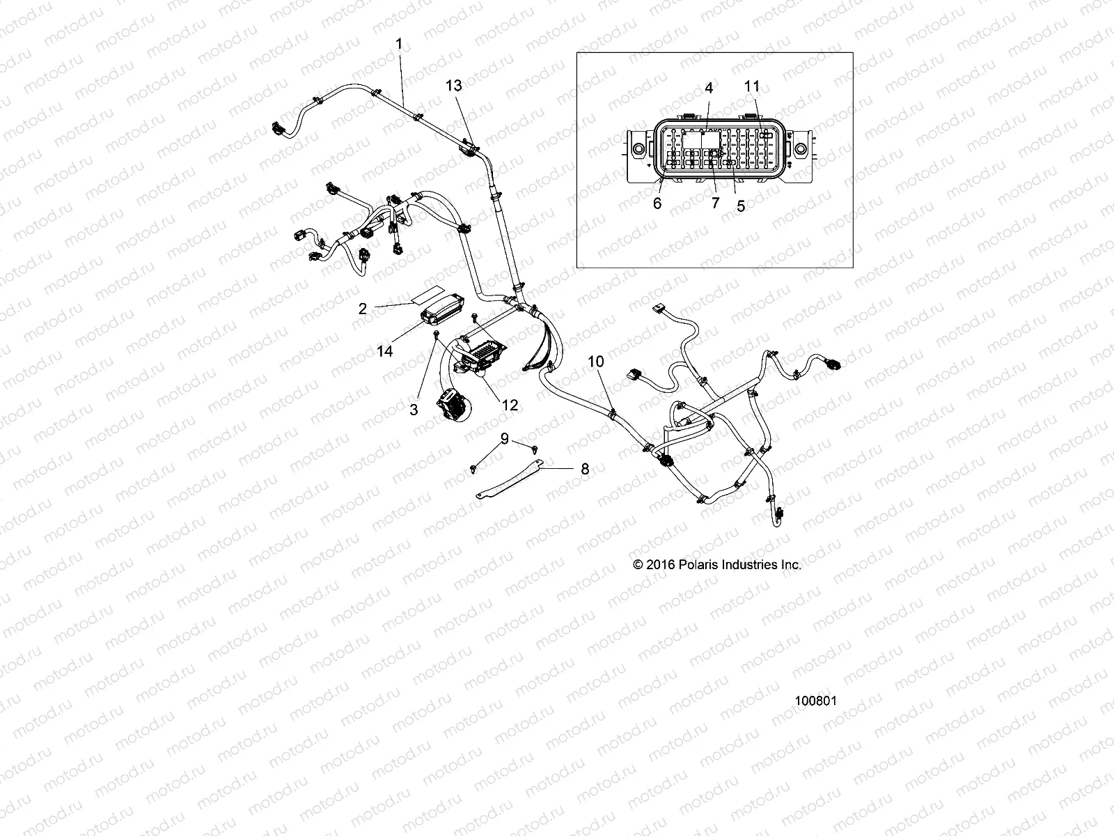 ELECTRICAL | ELECTRICAL, WIRE HARNESS - A19HAA15A7/B7 (100801)