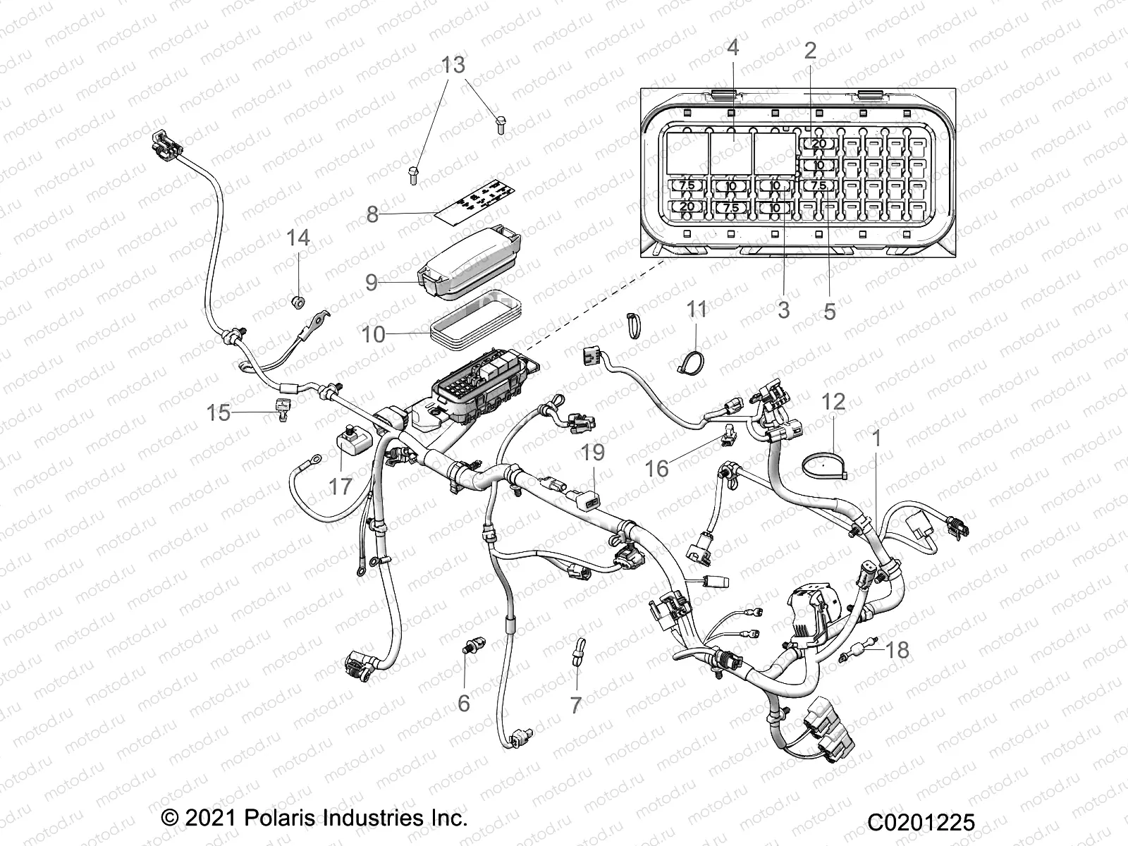 ELECTRICAL | ELECTRICAL, WIRE HARNESS and FUSES - A23HBB07N3/N7 (C0201225)