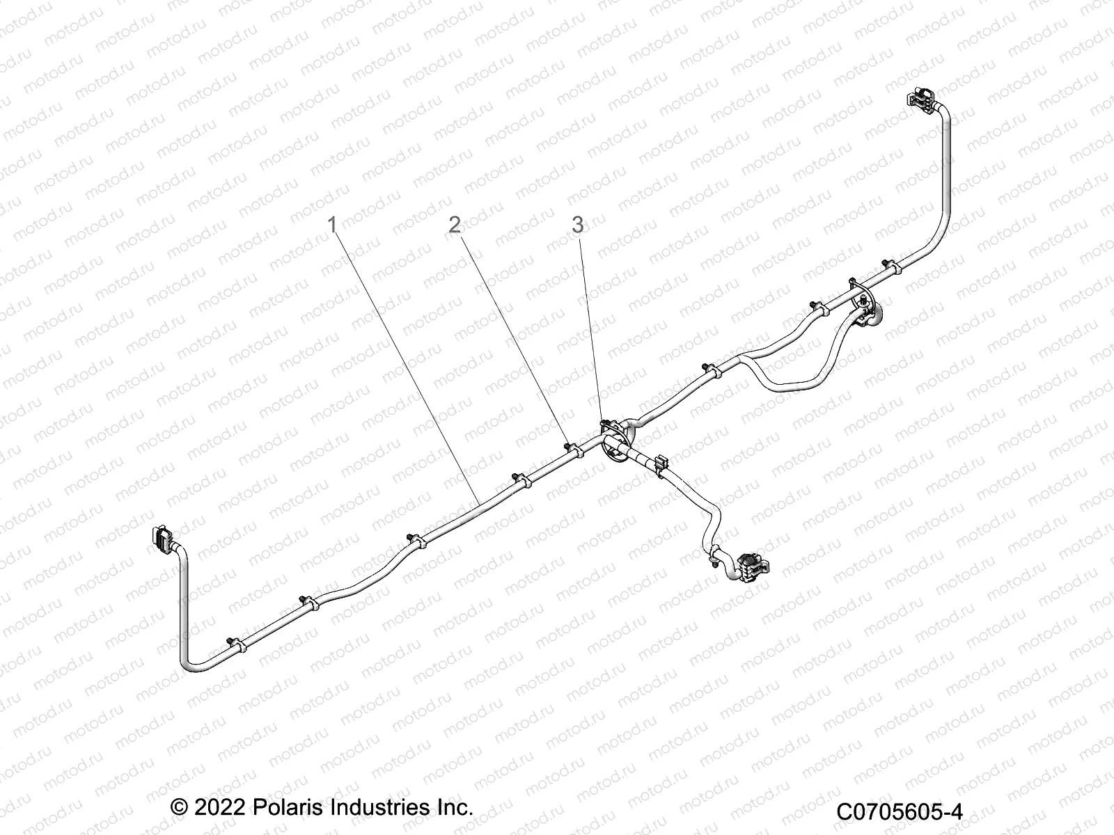 ELECTRICAL | ELECTRICAL, WIRE HARNESS, BOX - R23RRED4FA/DA/SD4CA/CK (C0705605-4)