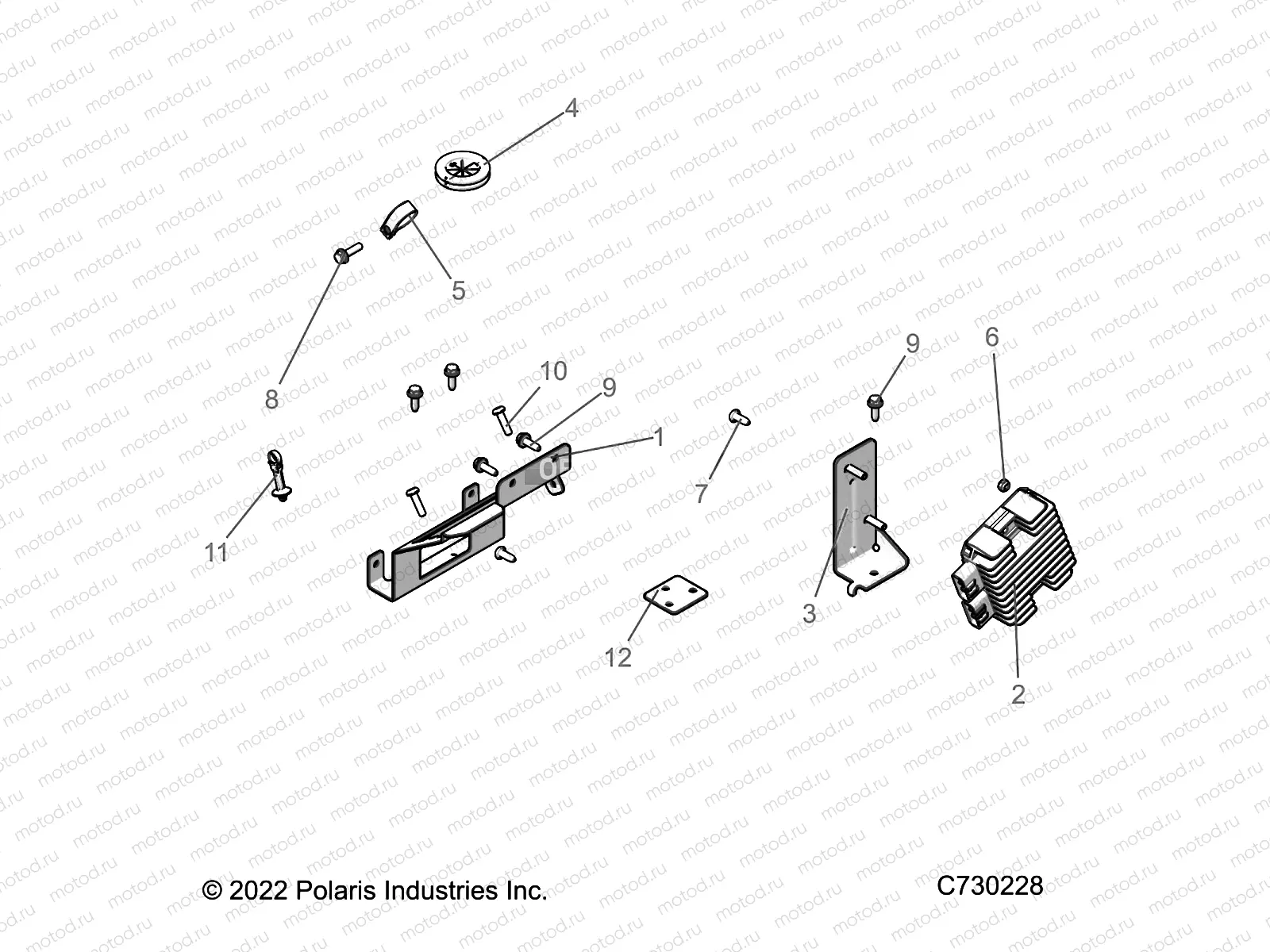 ELECTRICAL | ELECTRICAL, WIRE HARNESS, COMPONANTS - R22MAU57B5 (C730228)