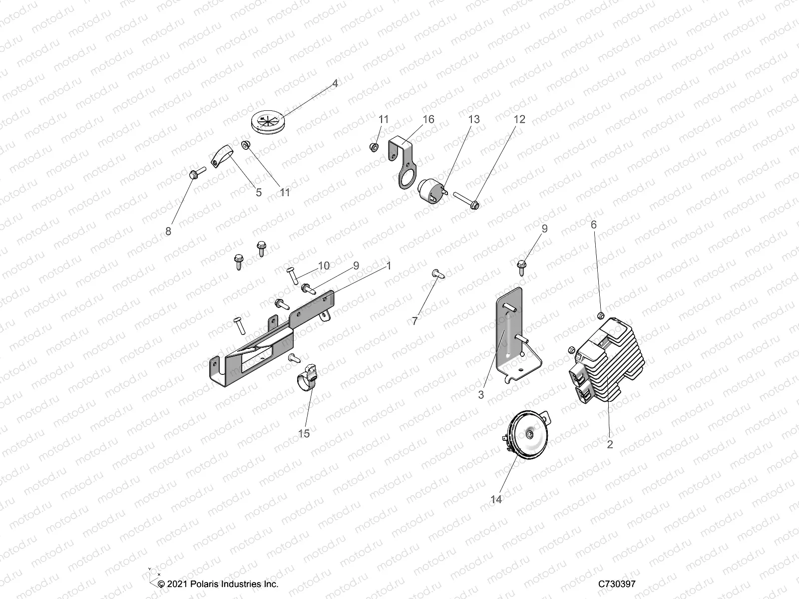ELECTRICAL | ELECTRICAL, WIRE HARNESS COMPONENTS - D22M4A57B4/G57B4 (C730397)