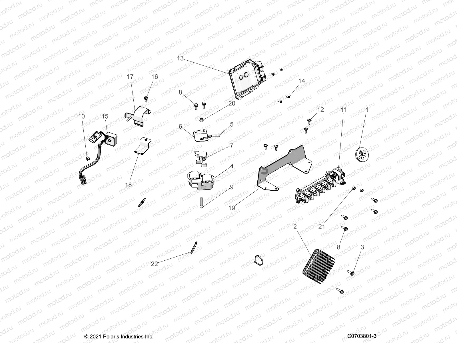 ELECTRICAL | ELECTRICAL, WIRE HARNESS, COMPONENTS - G22GMJ99AC/AJ/BC/BJ (C0703801-3)