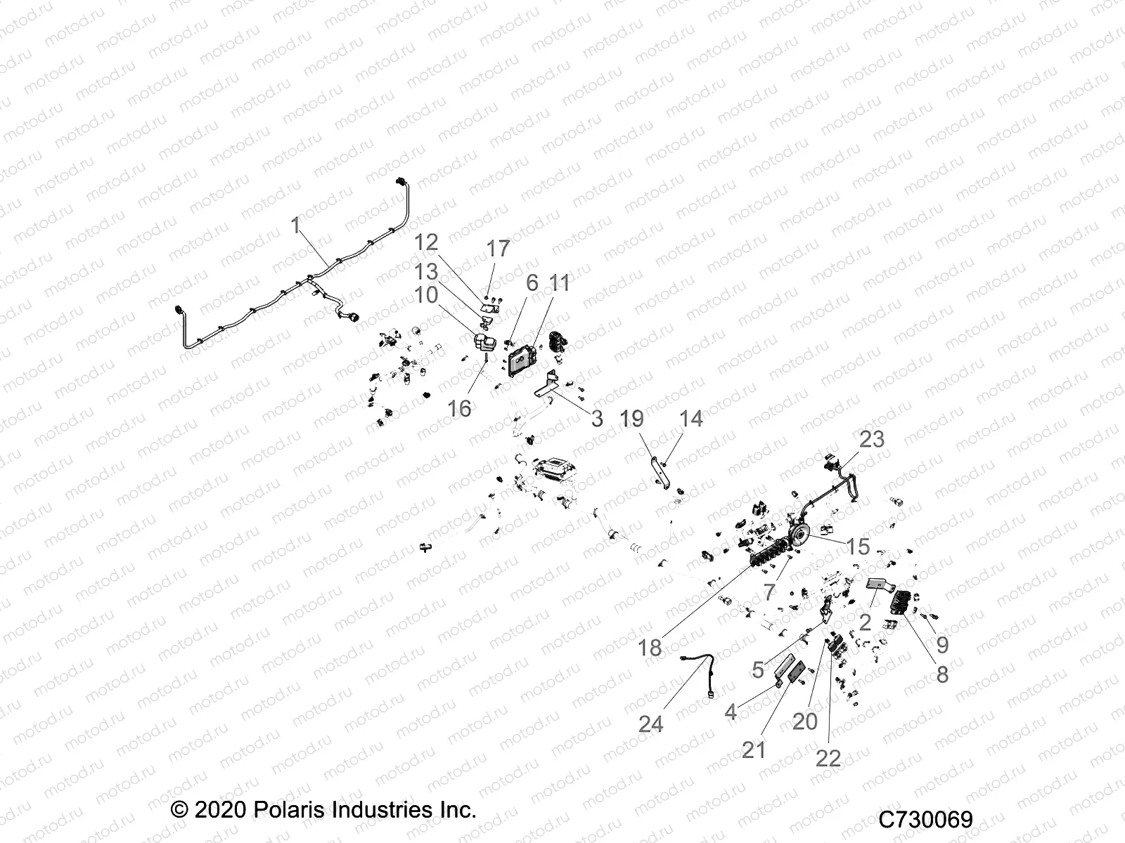 ELECTRICAL | ELECTRICAL, WIRE HARNESS COMPONENTS - R21RSJ99A9/B9 (C730069)