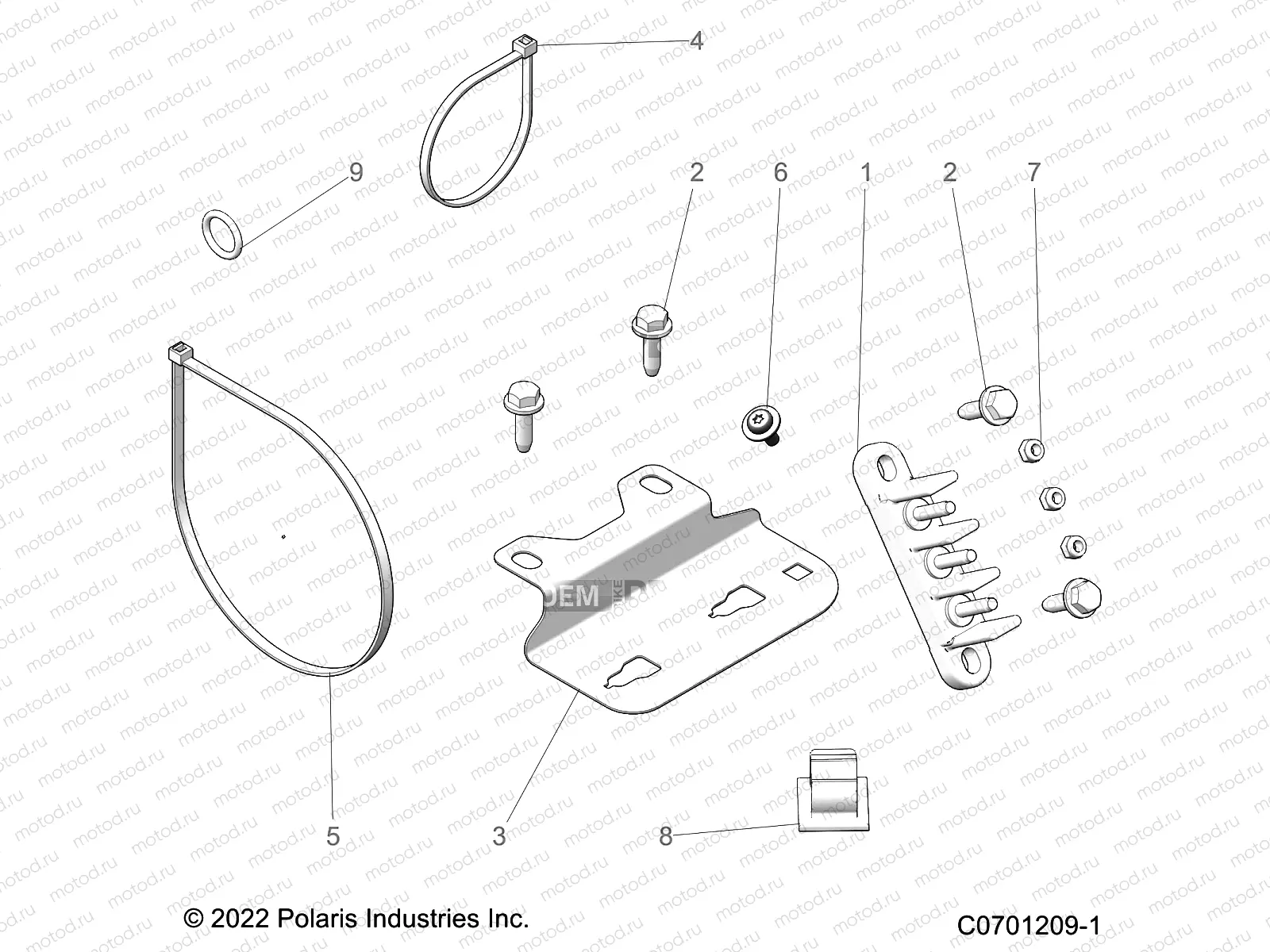 ELECTRICAL | ELECTRICAL, WIRE HARNESS, COMPONENTS - R22MAAE4F4/F9 (C0701209-1)