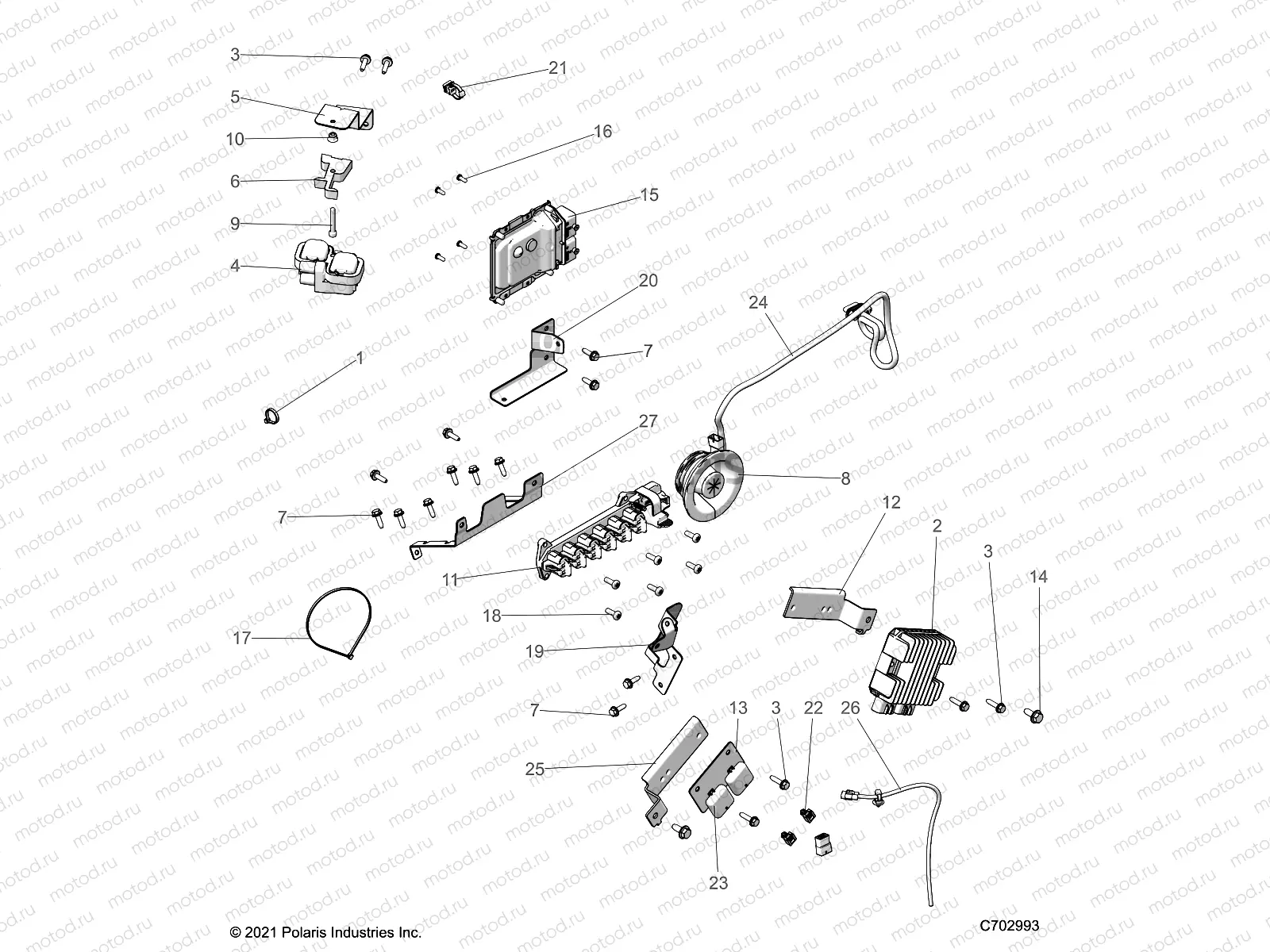 ELECTRICAL | ELECTRICAL, WIRE HARNESS, COMPONENTS - R22RRJ99A9/B9 (C702993)