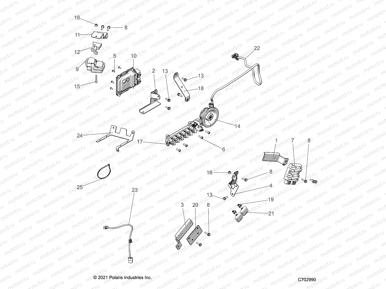 ELECTRICAL | ELECTRICAL, WIRE HARNESS COMPONENTS - R22RSJ99A9/B9 (C702990)